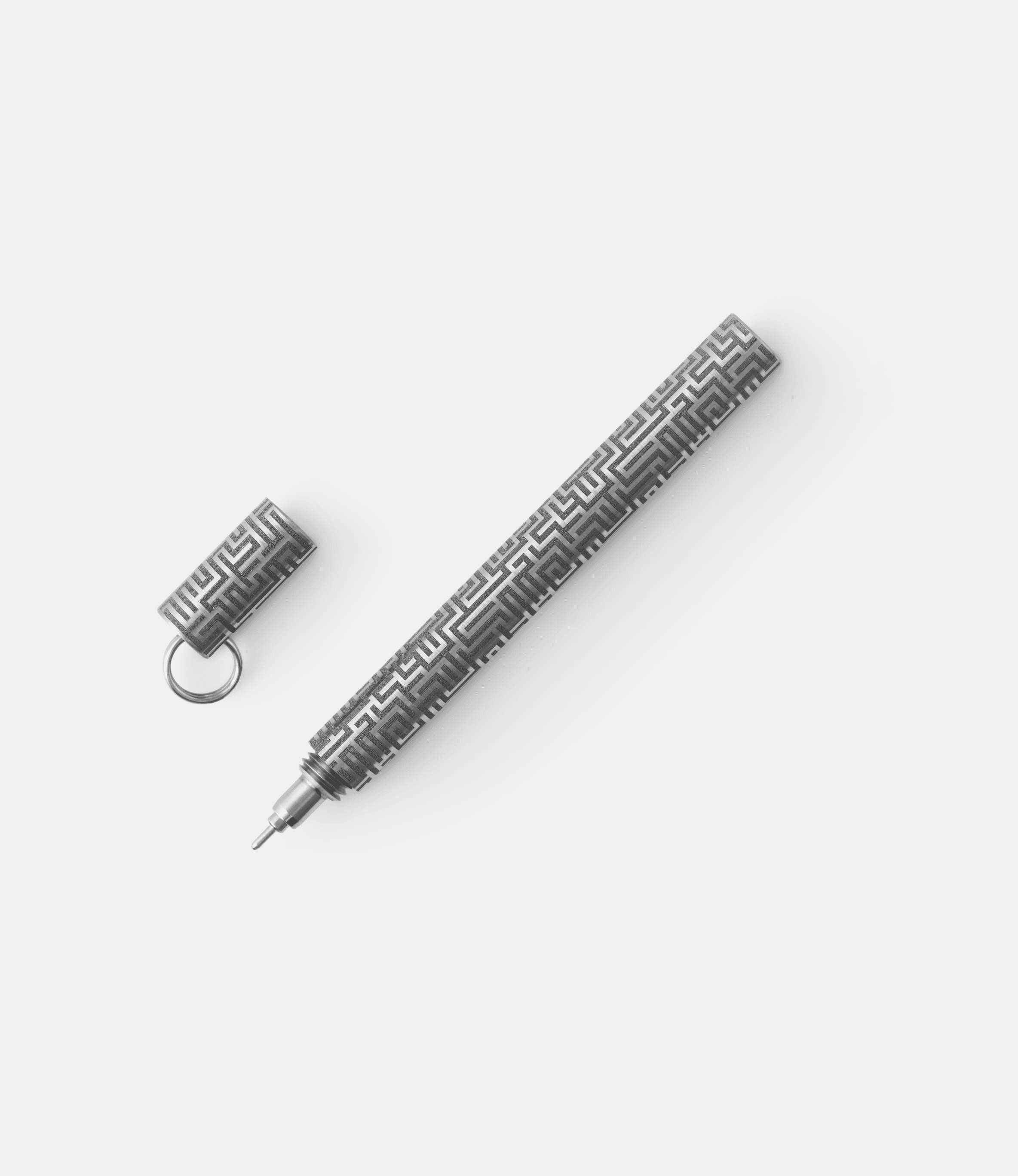 Blank Forces Chroma EDC Ink Titanium Maze — ручка-брелок из титана