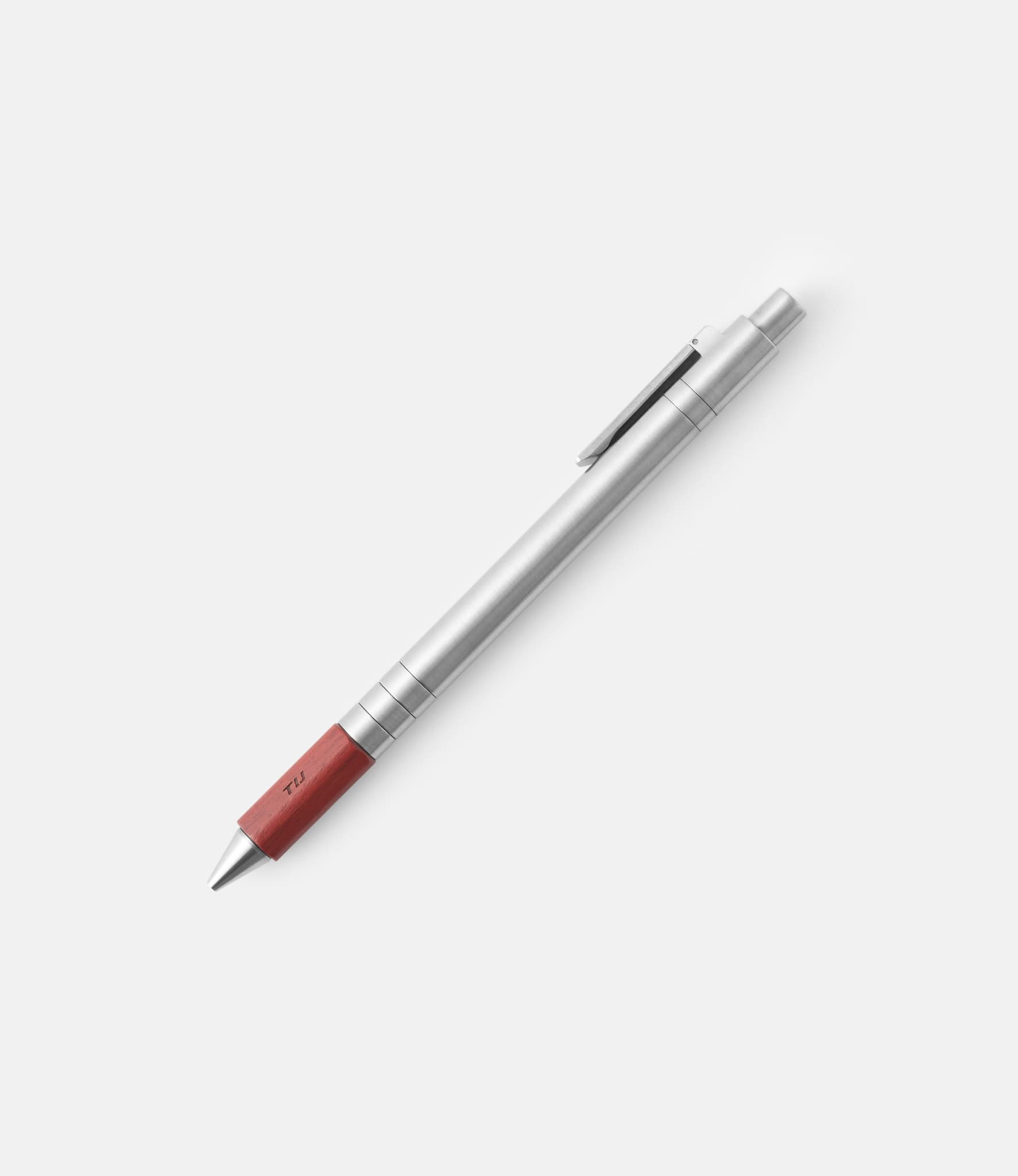 TIJ Pro+ Ball Pen Sandalwood — модульная титановая ручка