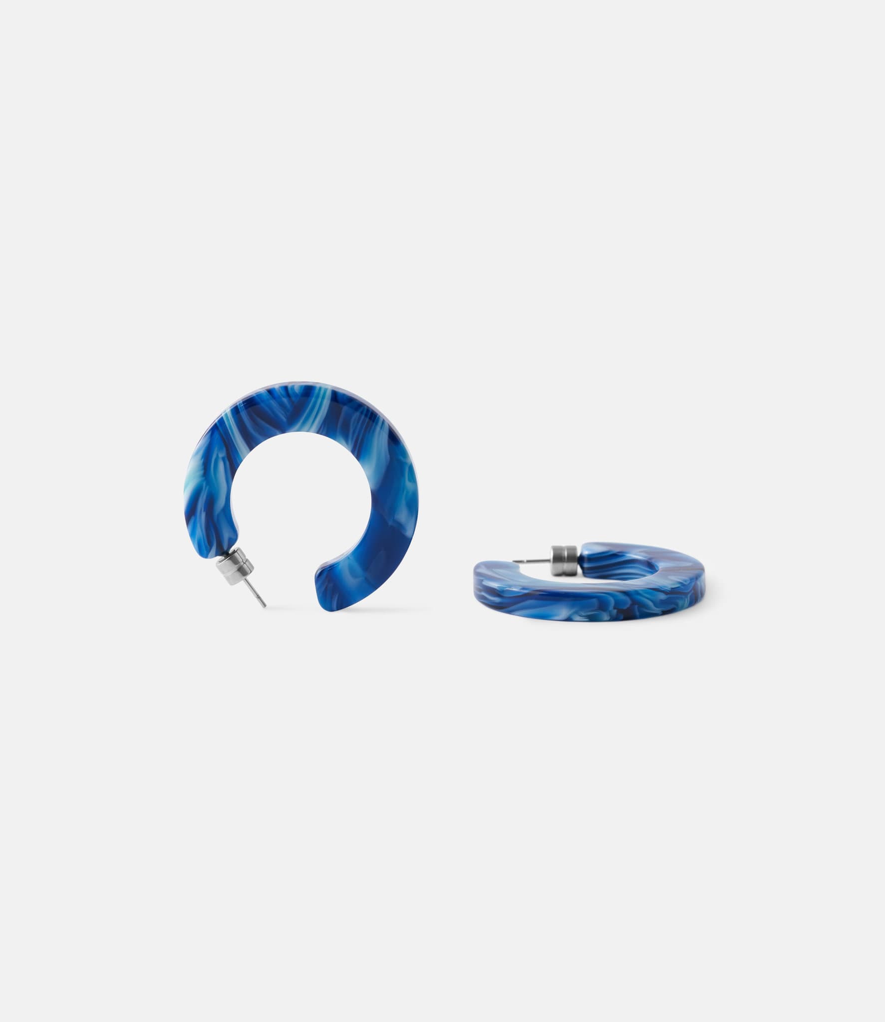 Machete Kate Hoops in Capri — серьги из ацетата