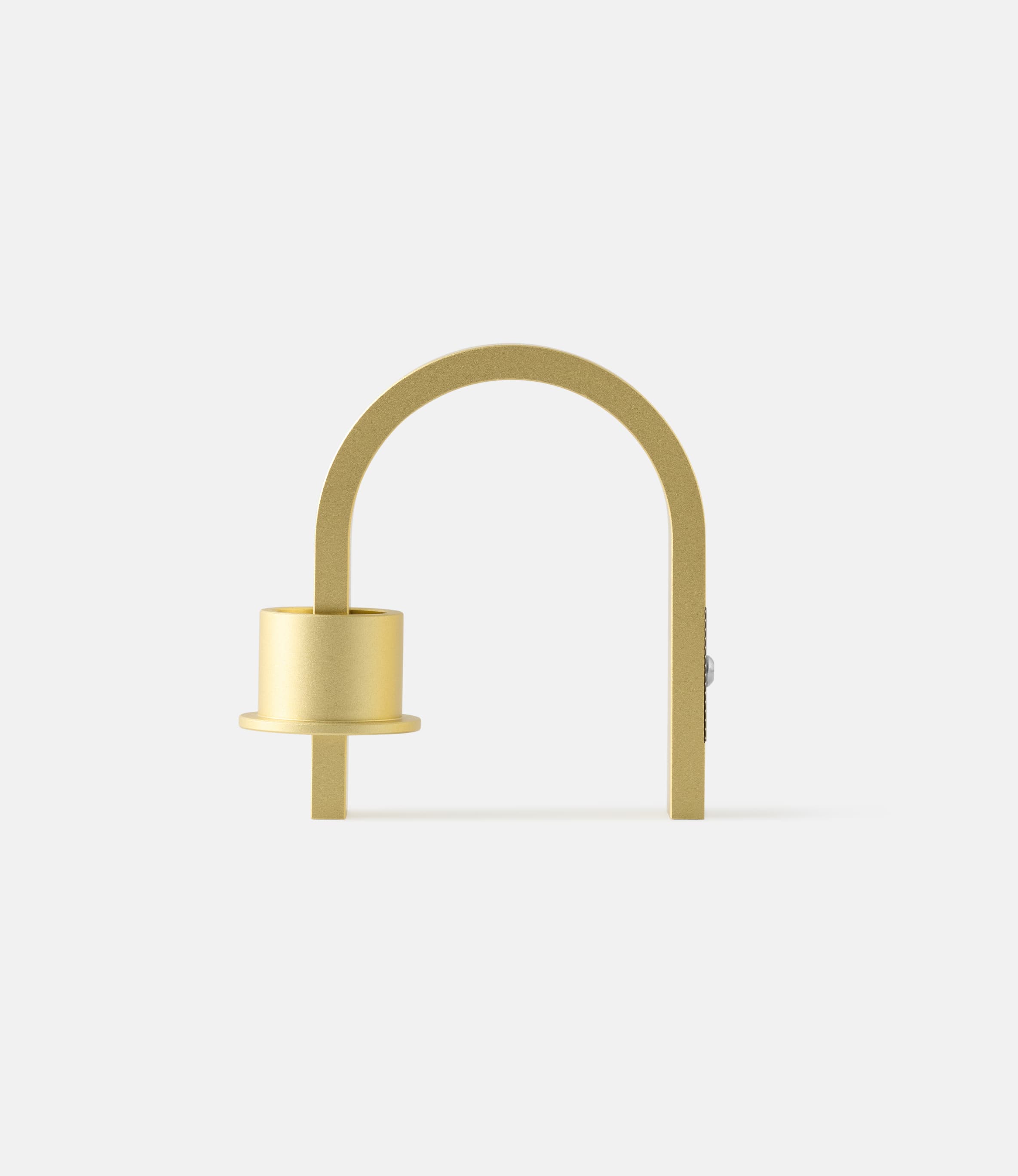 Andhand Hoop tape dispenser Gold Lustre — держатель для скотча из алюминия