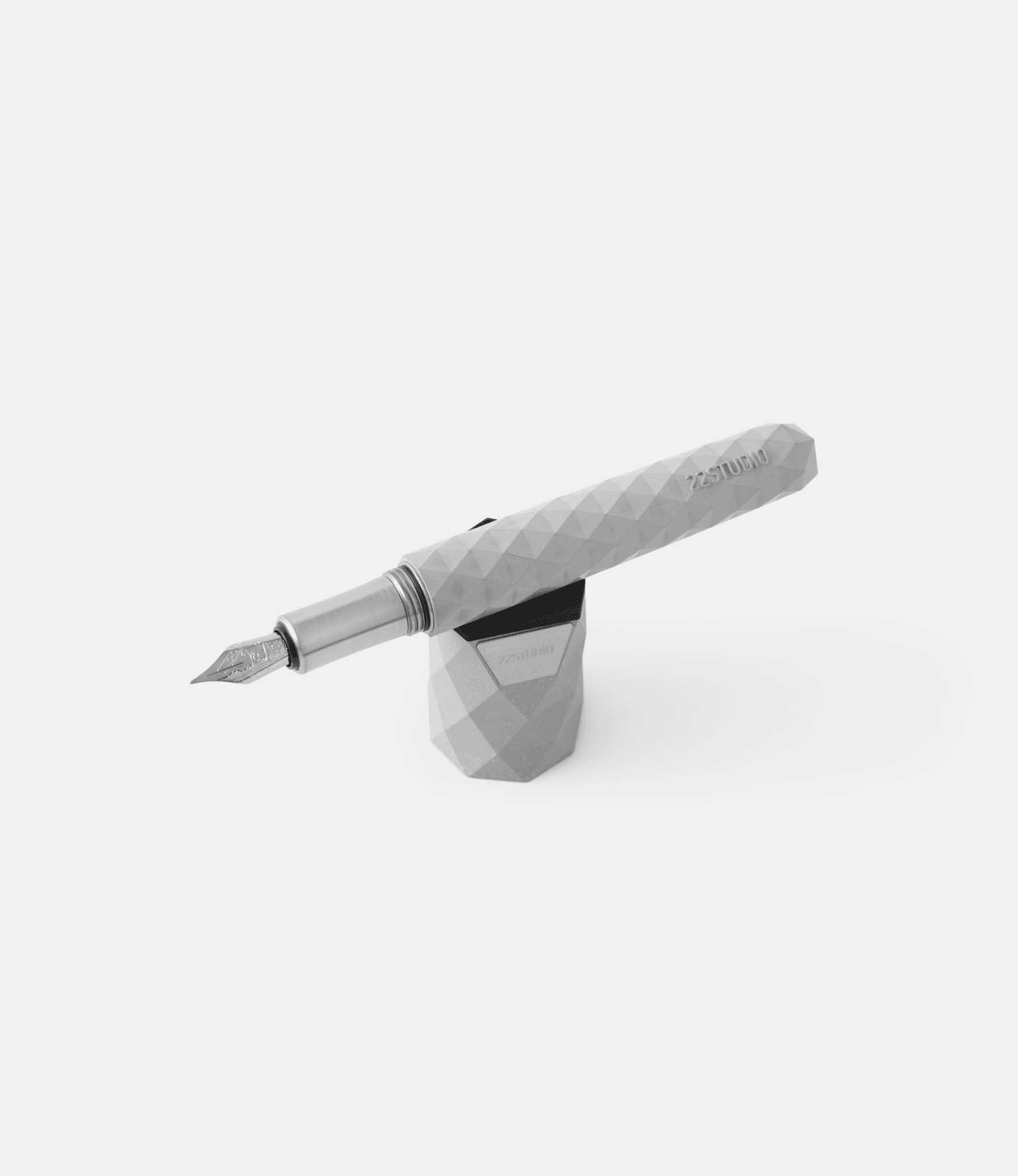Polygon Fountain Pen Gift Set Gray — подарочный набор
