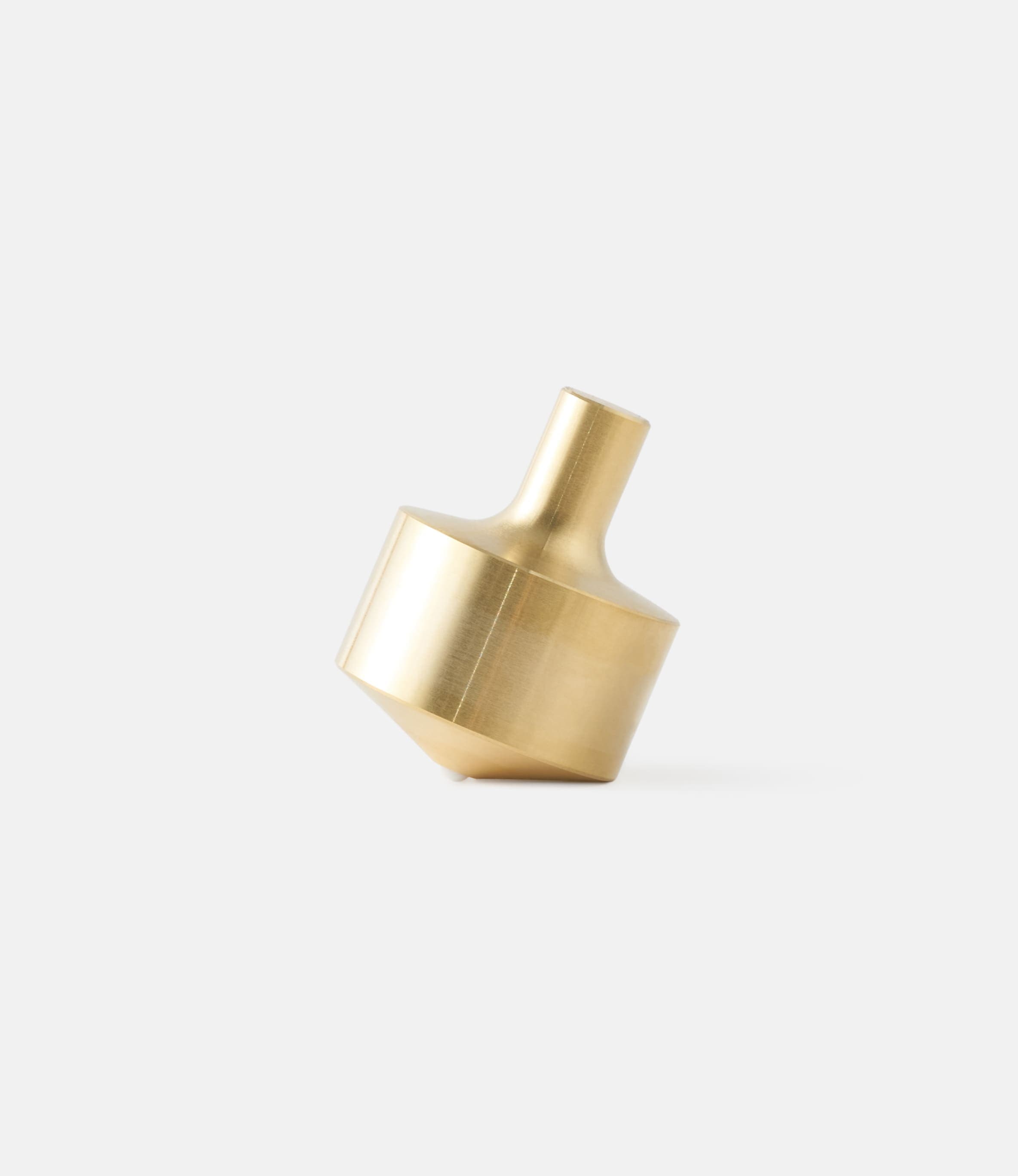 CW&T Spin Top Brass V4 — волчок из латуни