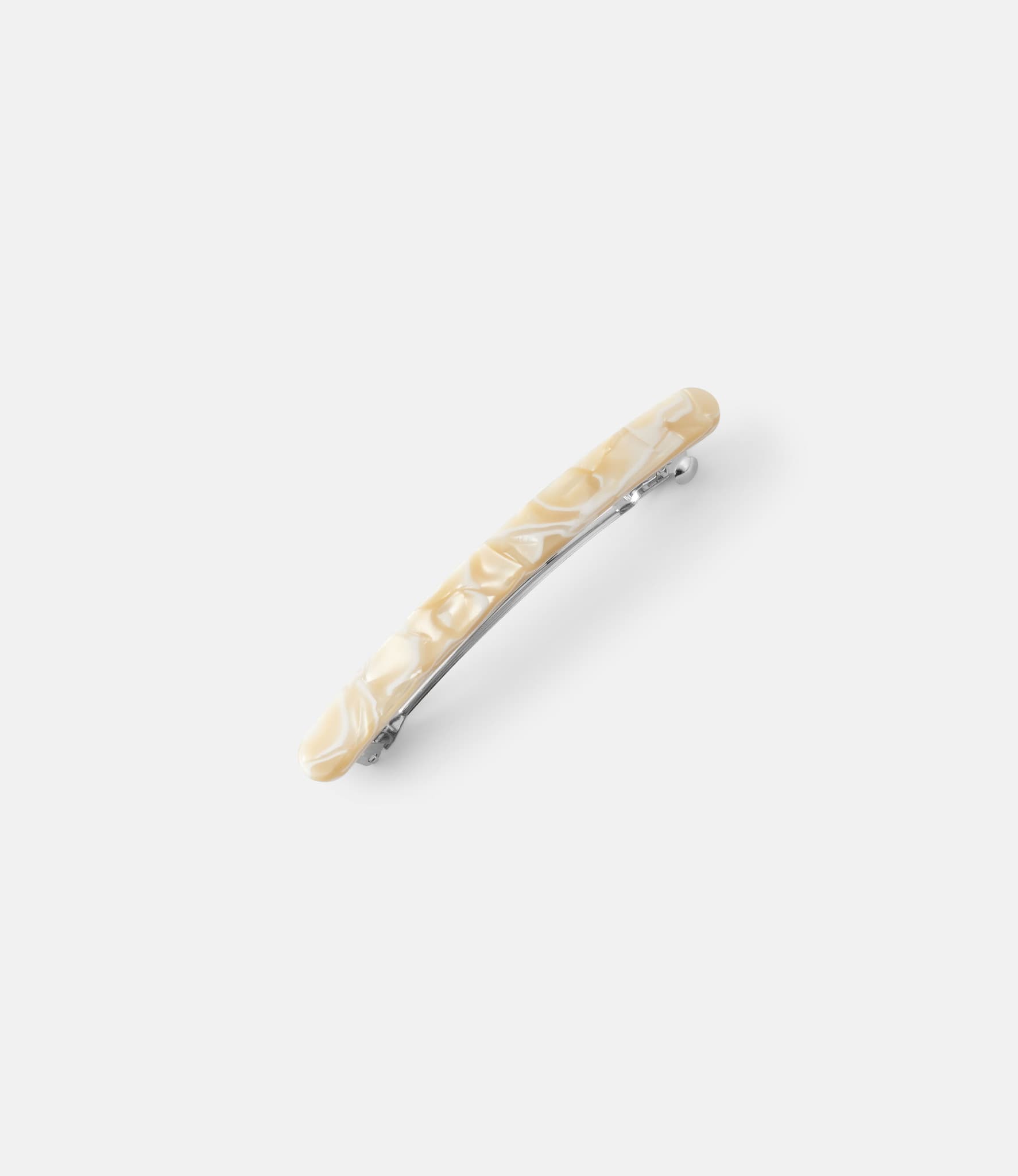 Machete Slim Paris Barrette in Ivory — заколка из ацетата