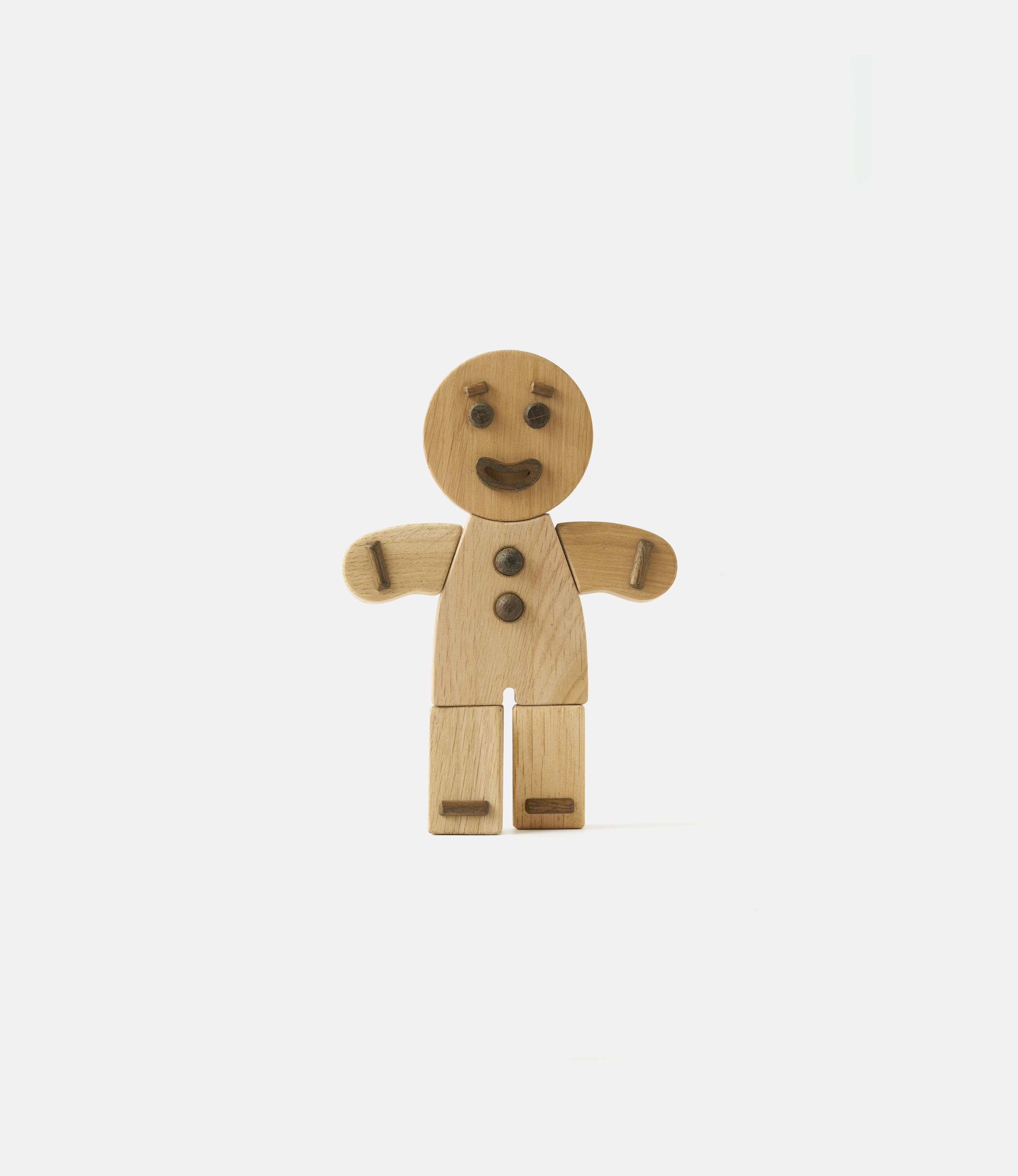 Boyhood Gingerbread Man Oak Small — фигурка из дерева