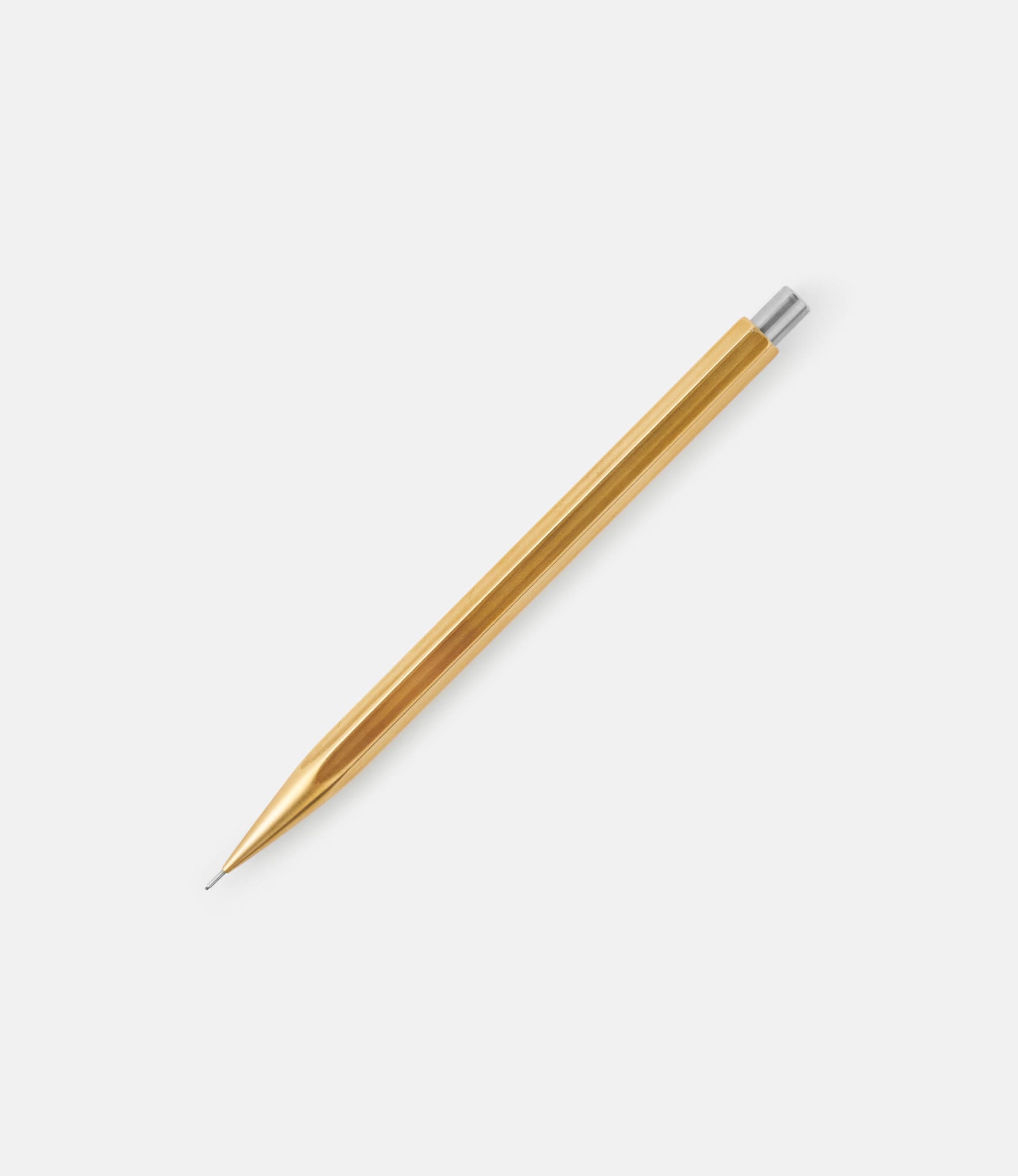 Nicholas Hemingway Brass Hex Mechanical Pencil — механический карандаш из латуни