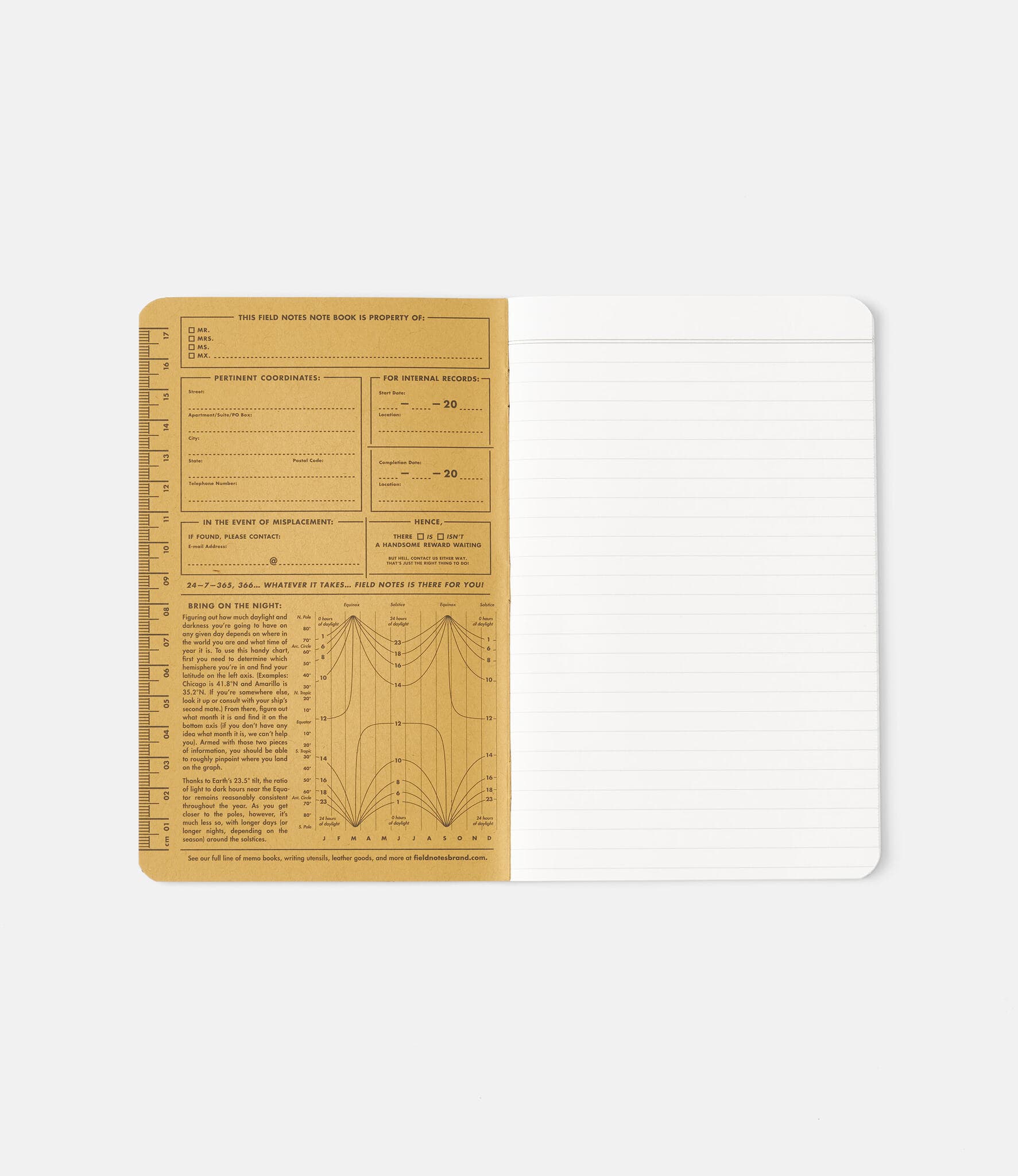 Field Notes Pitch Black Note Book — набор линованных блокнотов