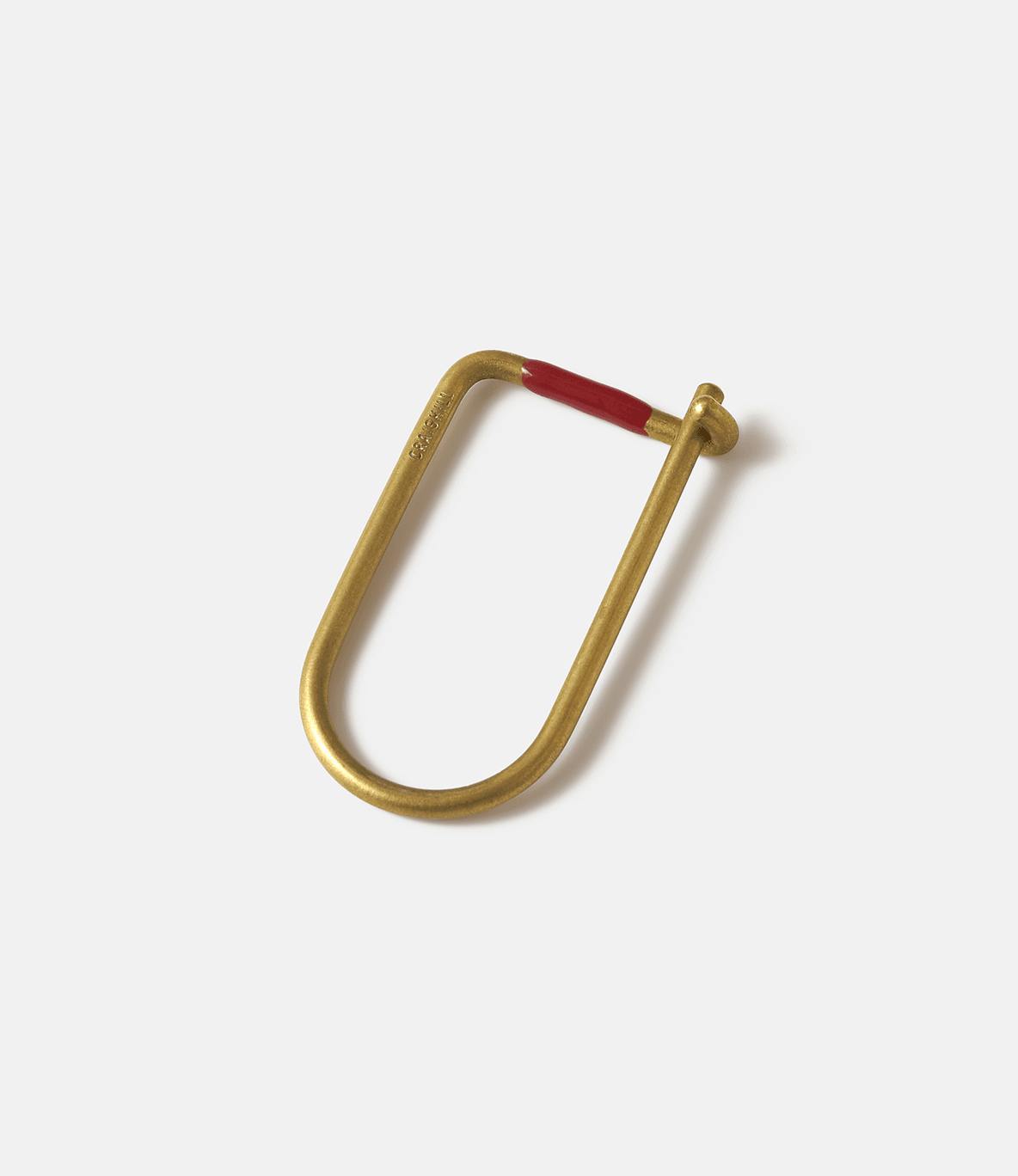 Craighill Wilson Enameled Red — ключница из латуни