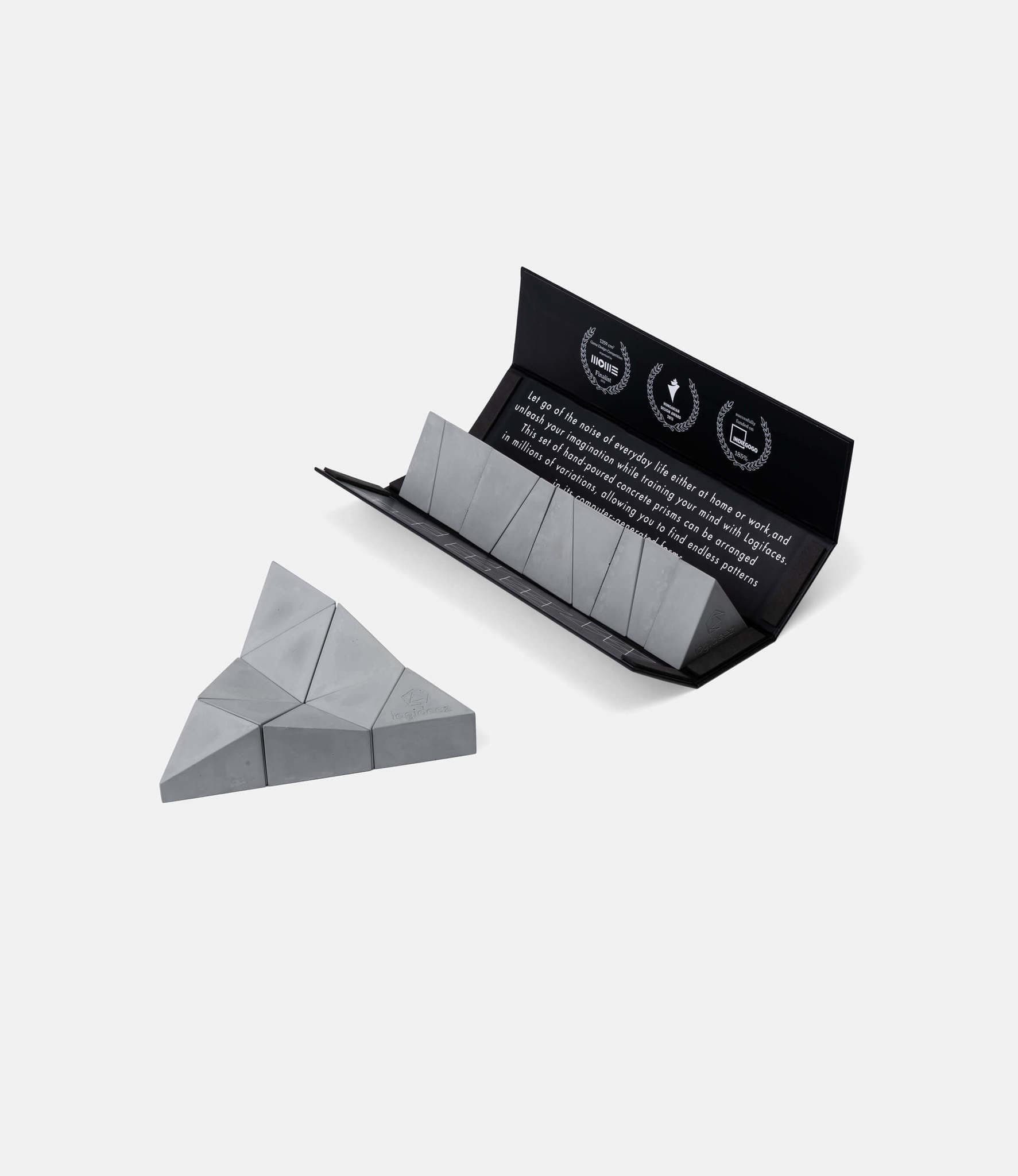 Logideez Logifaces Beginner Set Ash — конструктор из бетона