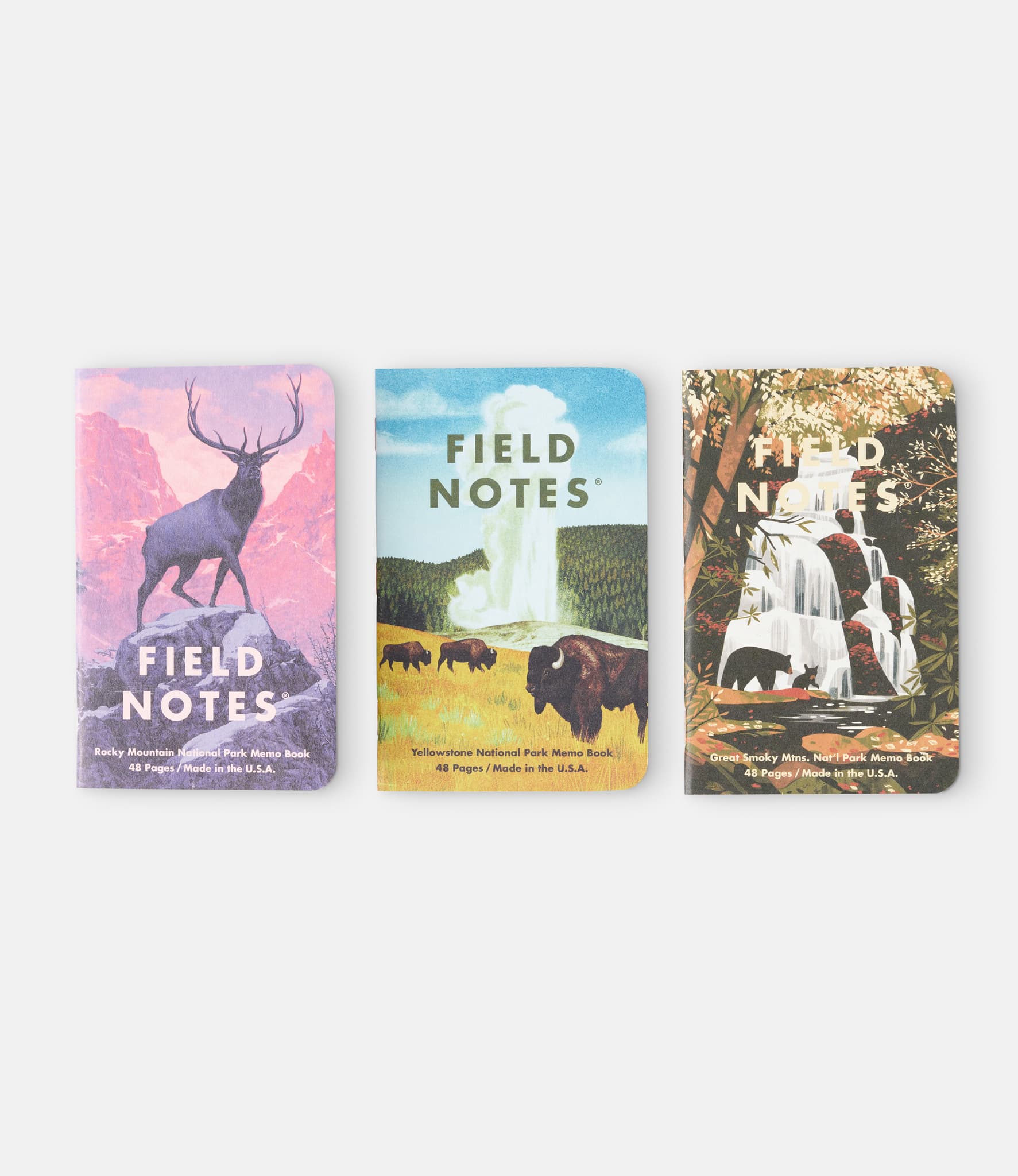Field Notes National Parks Series C — набор блокнотов
