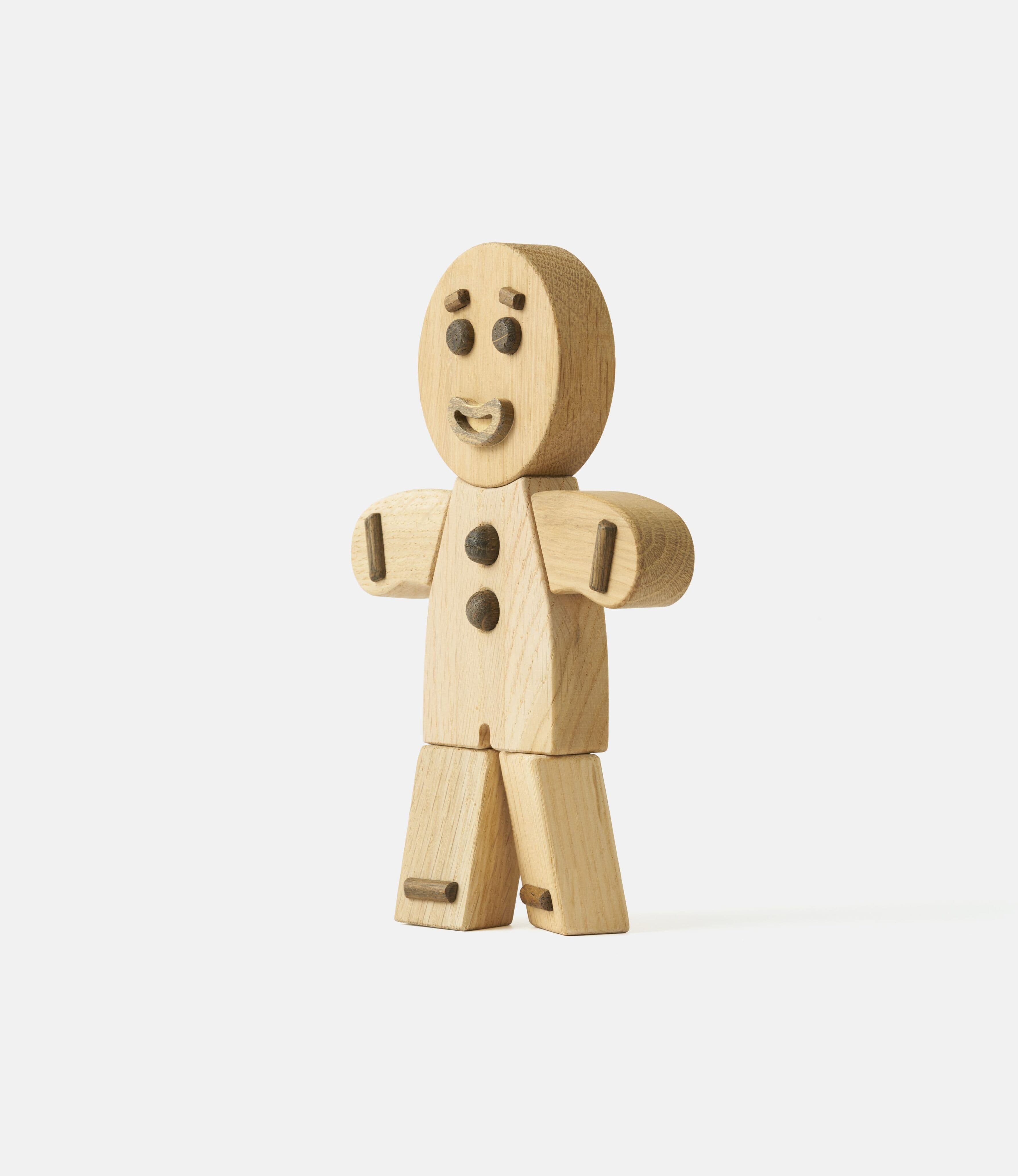 Boyhood Gingerbread Man Oak Small — фигурка из дерева