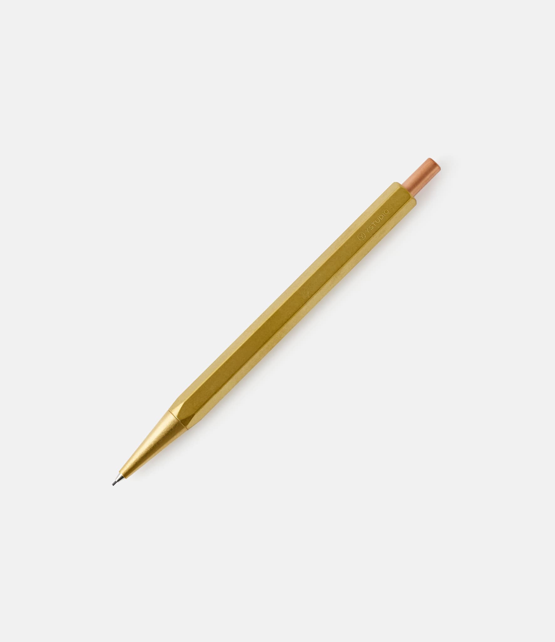 Ystudio Mechanical Pencil Lite Brass — механический карандаш из латуни