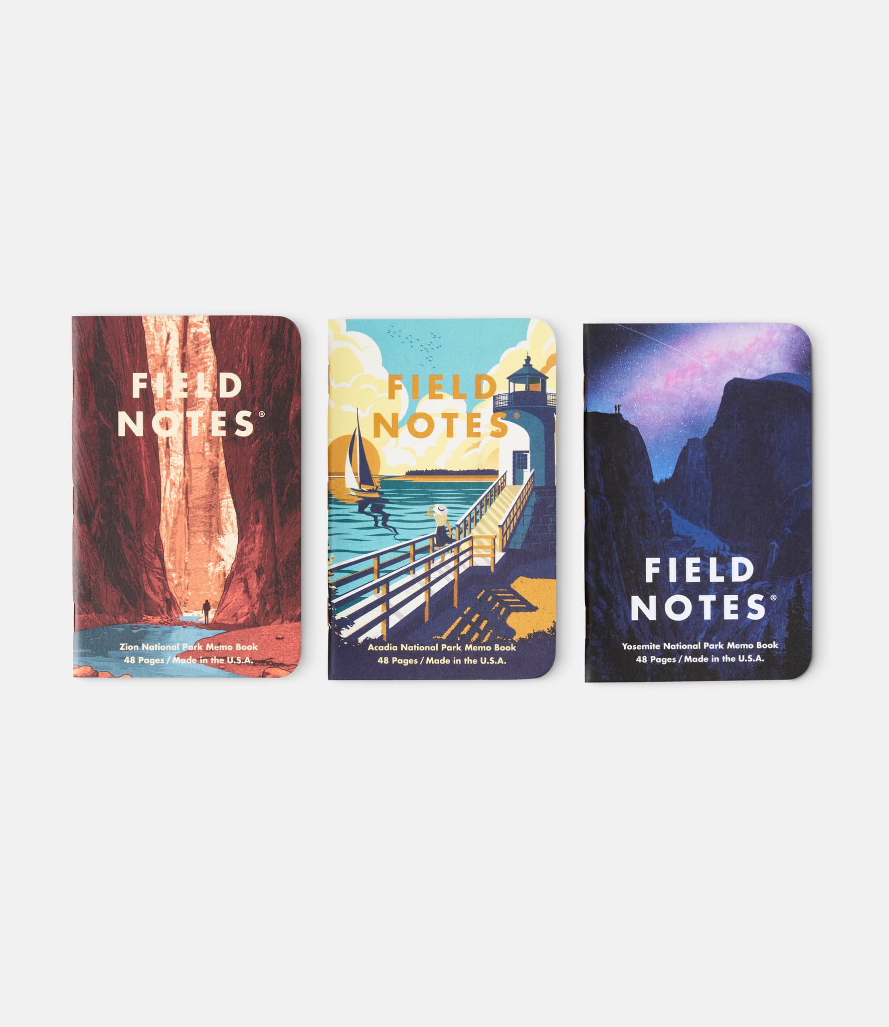 Field Notes National Parks Series A — набор блокнотов