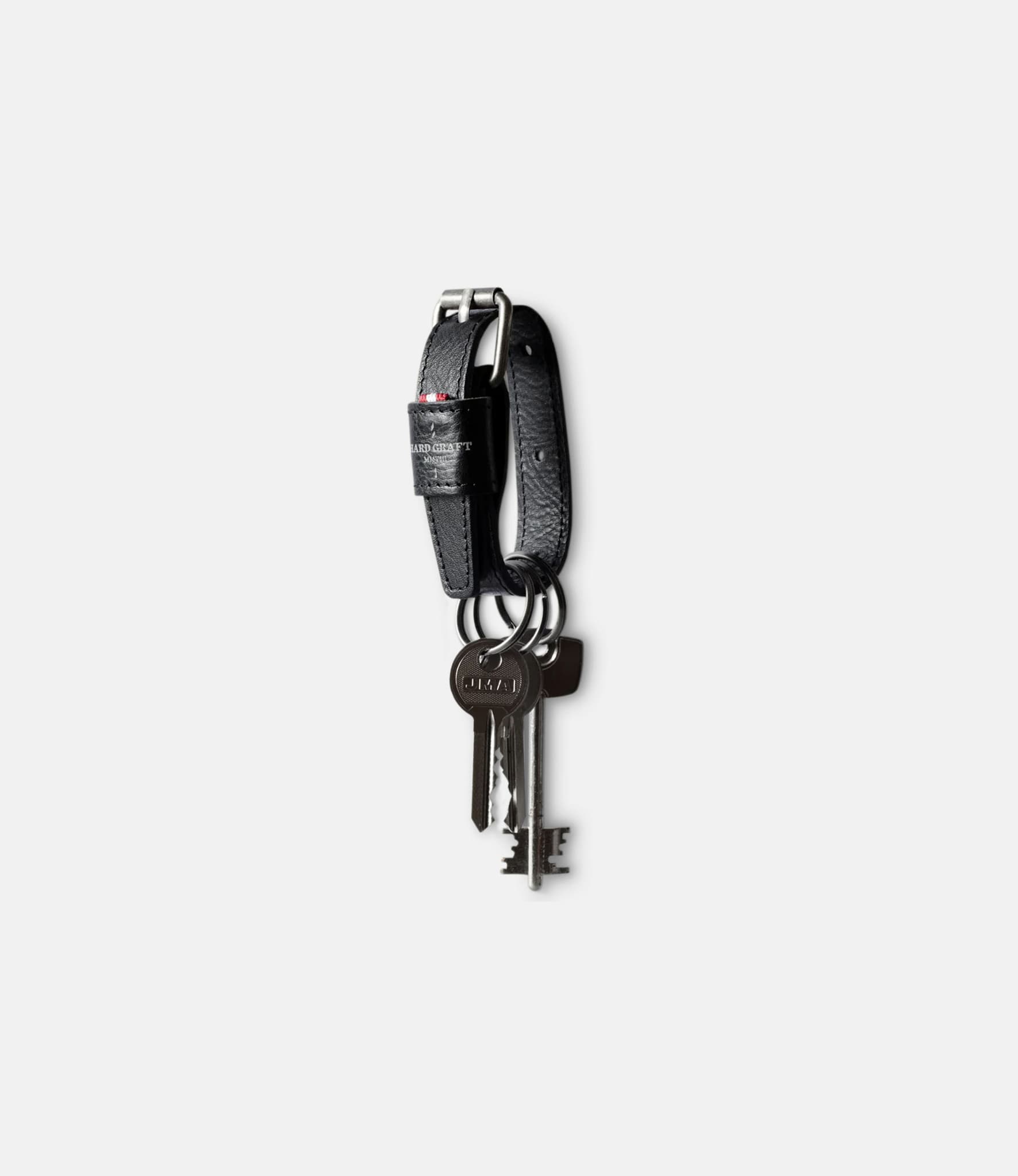 Hard Graft Key Belt Coal — ключница из кожи