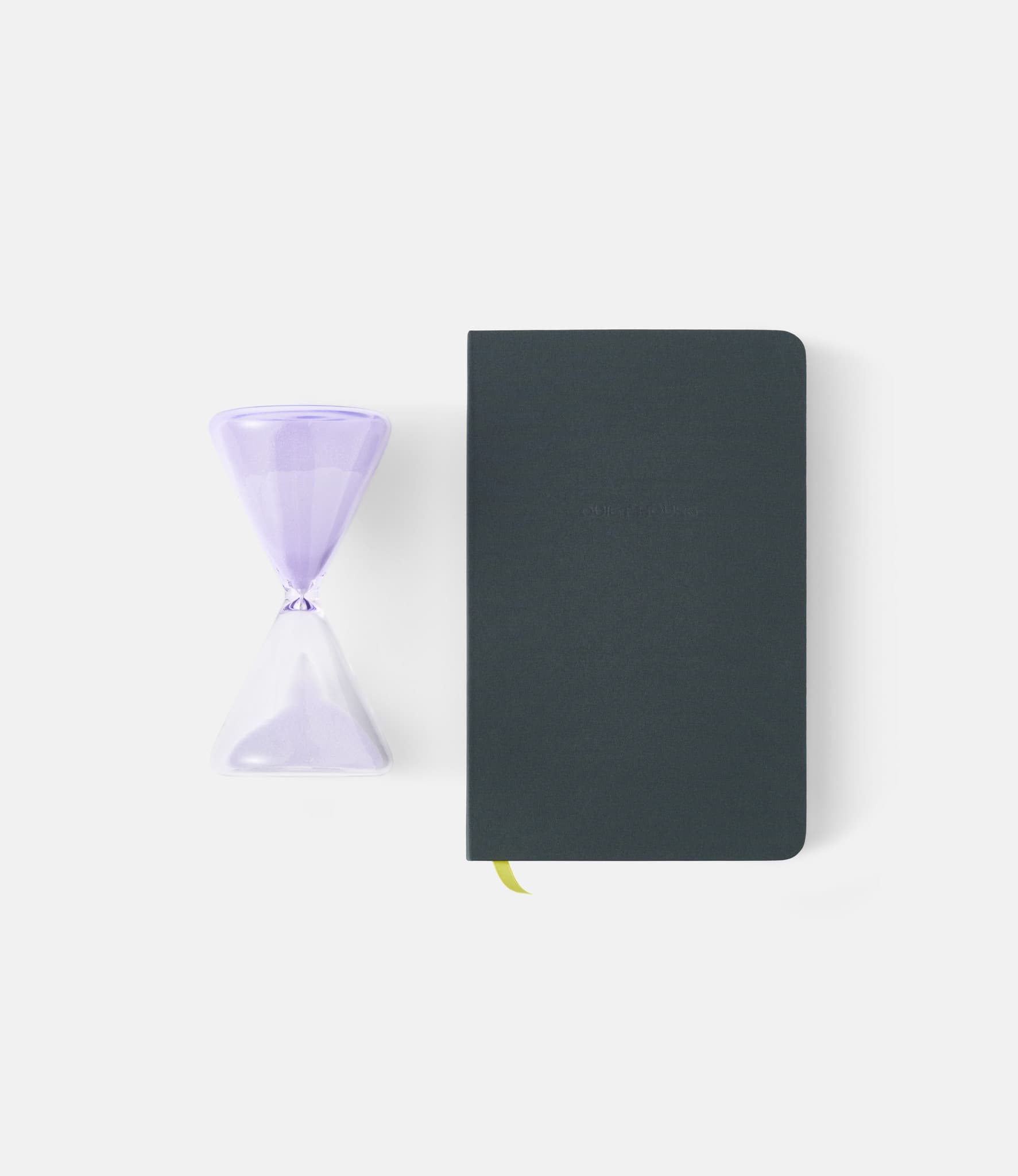 Walden Notebook & 20 Minute Hourglass Set — блокнот и песочные часы