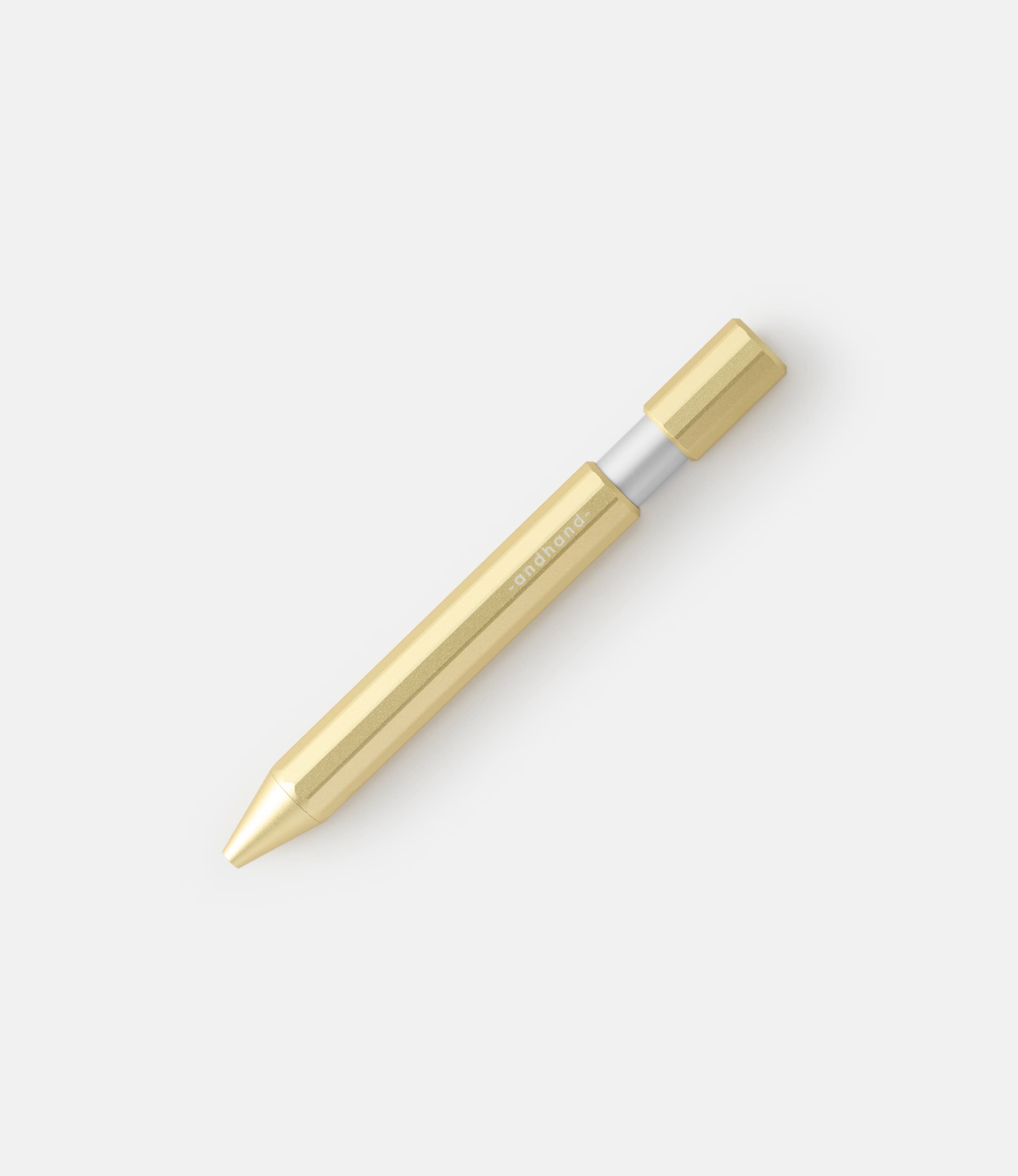 Andhand Aspect Retractable Pen Gold Lustre — ручка-роллер из алюминия