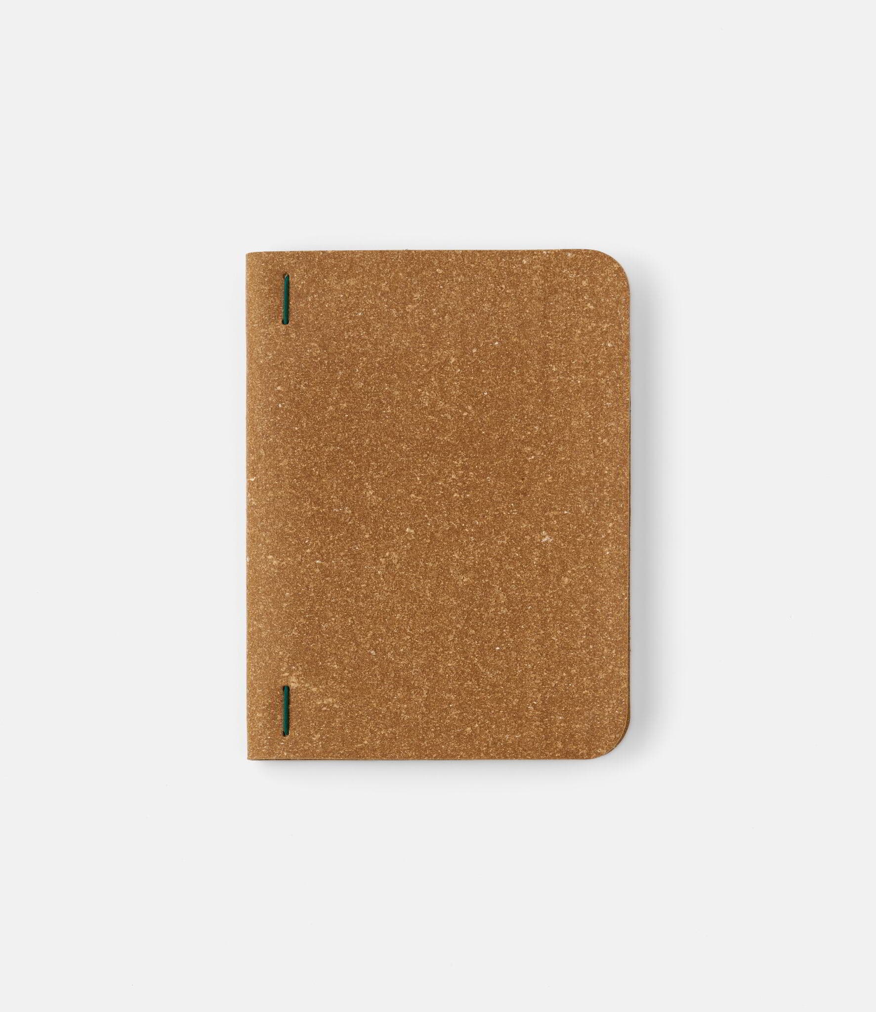 Antou Nota Daily Lite Brown — компактный блокнот из кожи