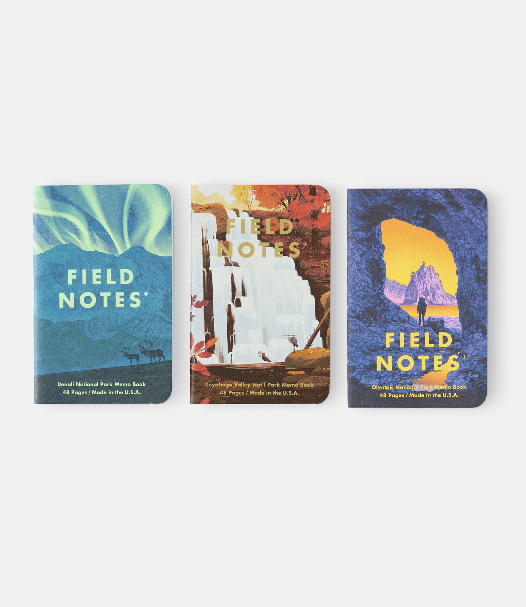 Field Notes National Parks Series E — набор блокнотов