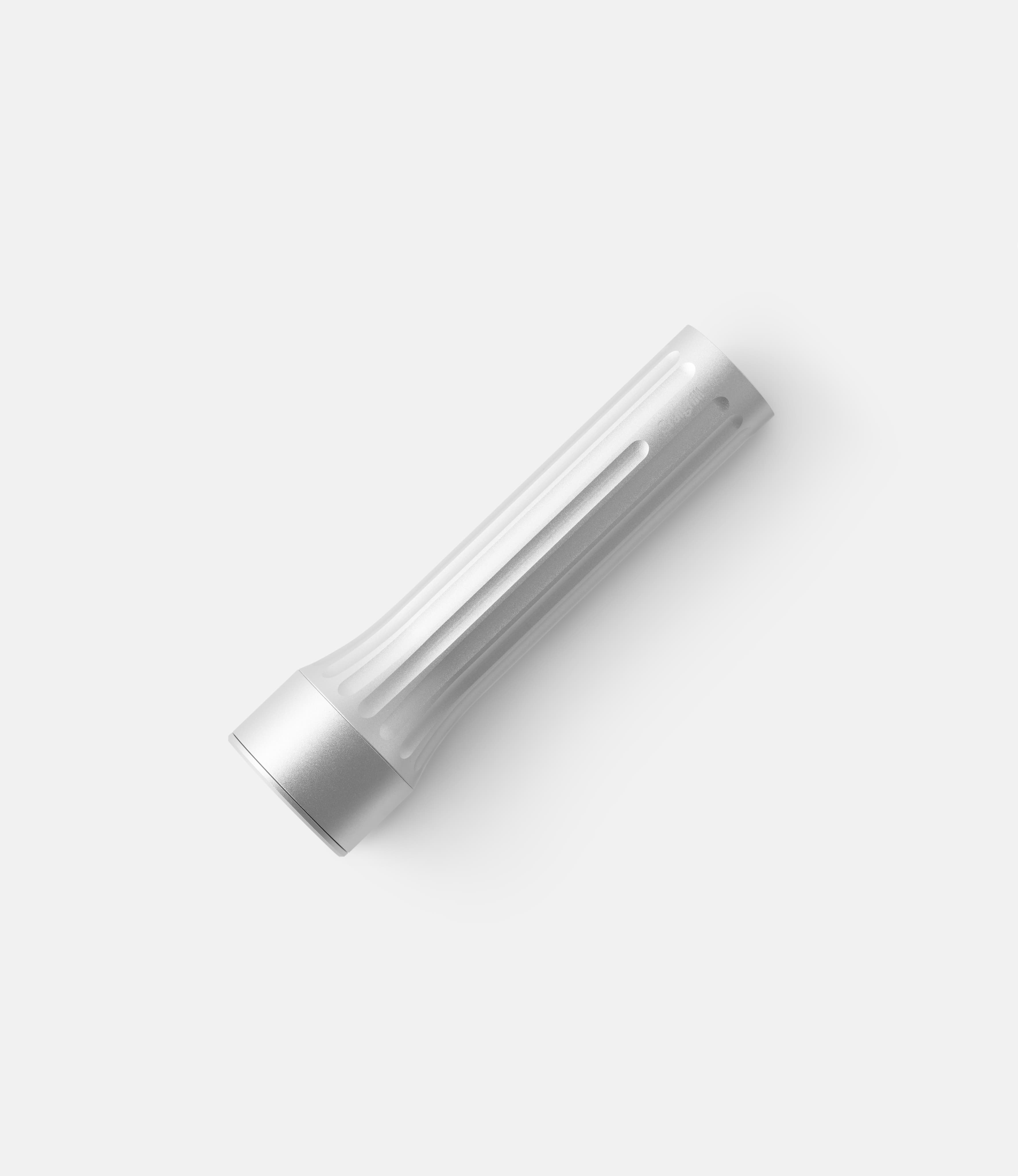 Craighill Temple Flashlight Silver — фонарик из алюминия