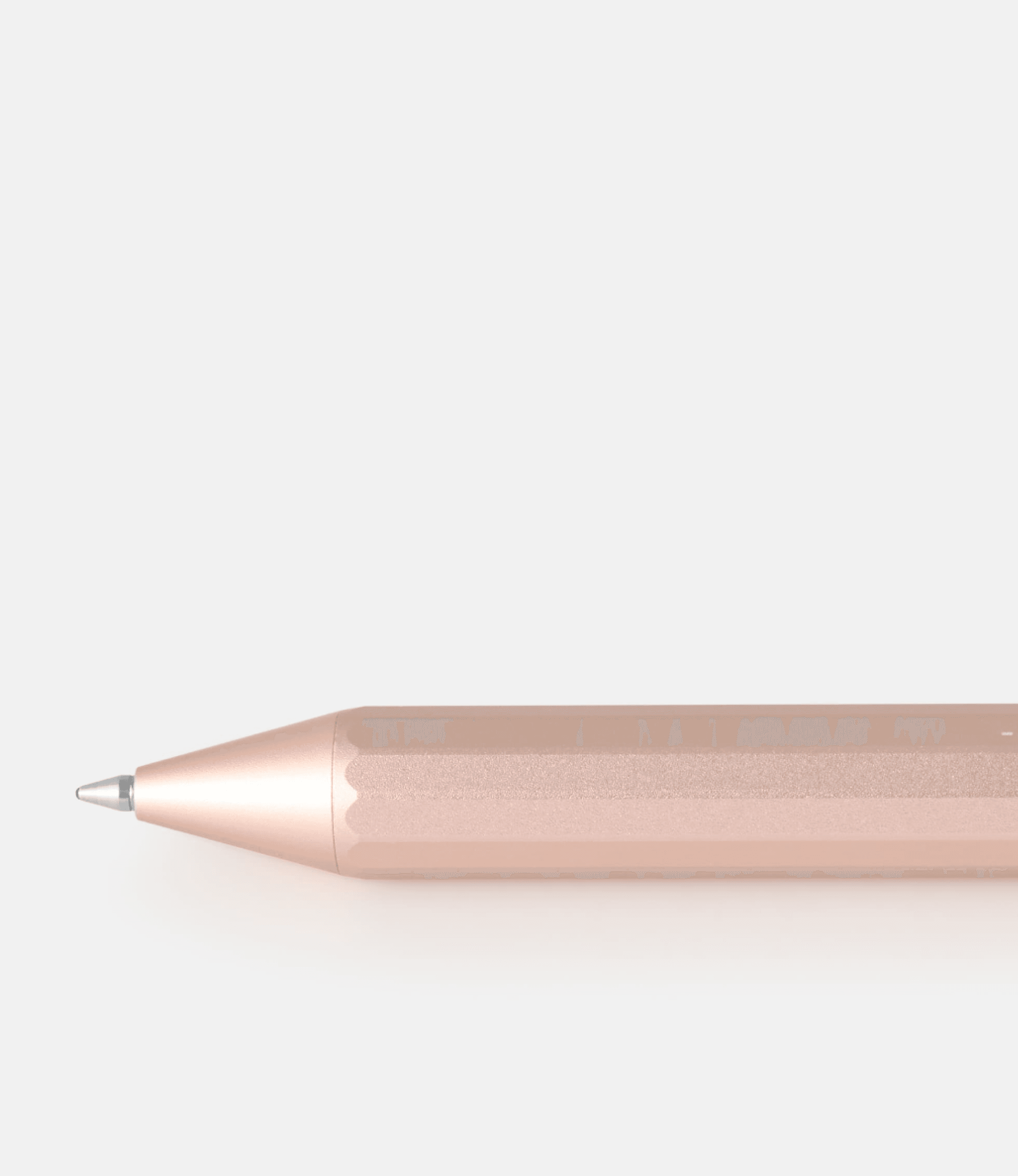 Andhand Aspect Retractable Pen Blush Pink — ручка-роллер из алюминия