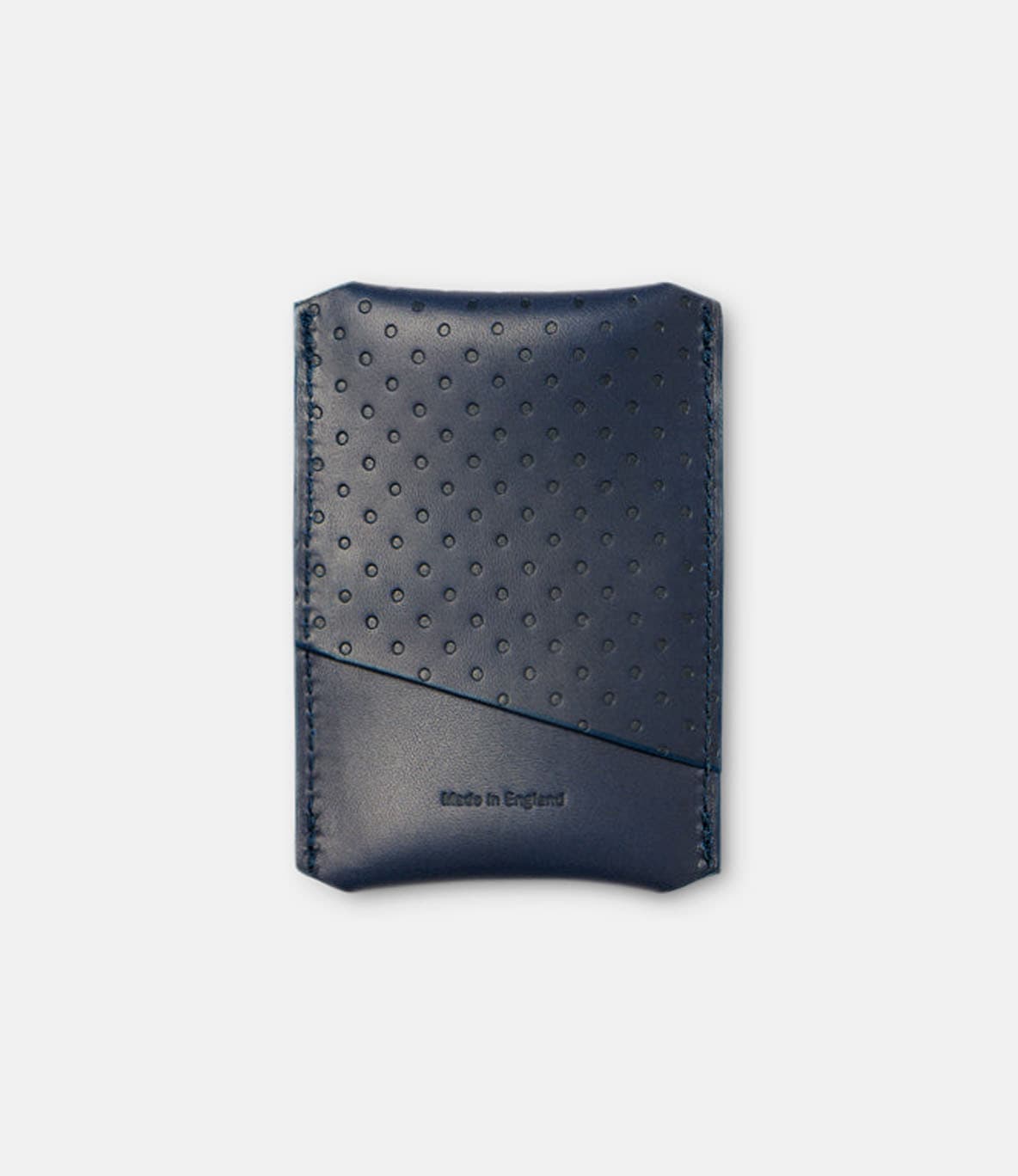 Campbell Cole Simple Card Holder Navy — картхолдер из кожи