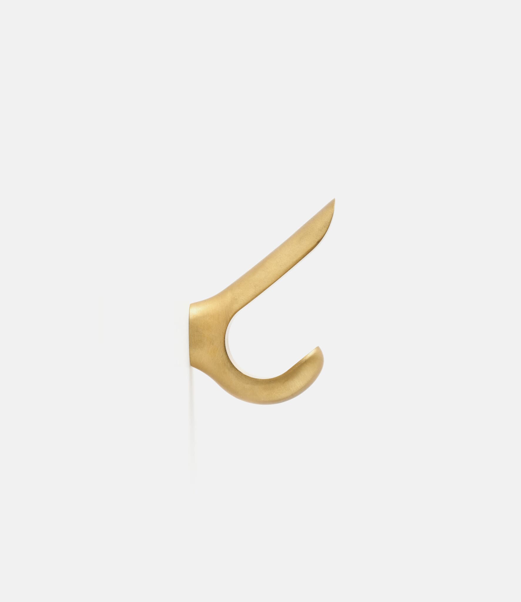 Craighill Hitch Double Brass — настенный крюк