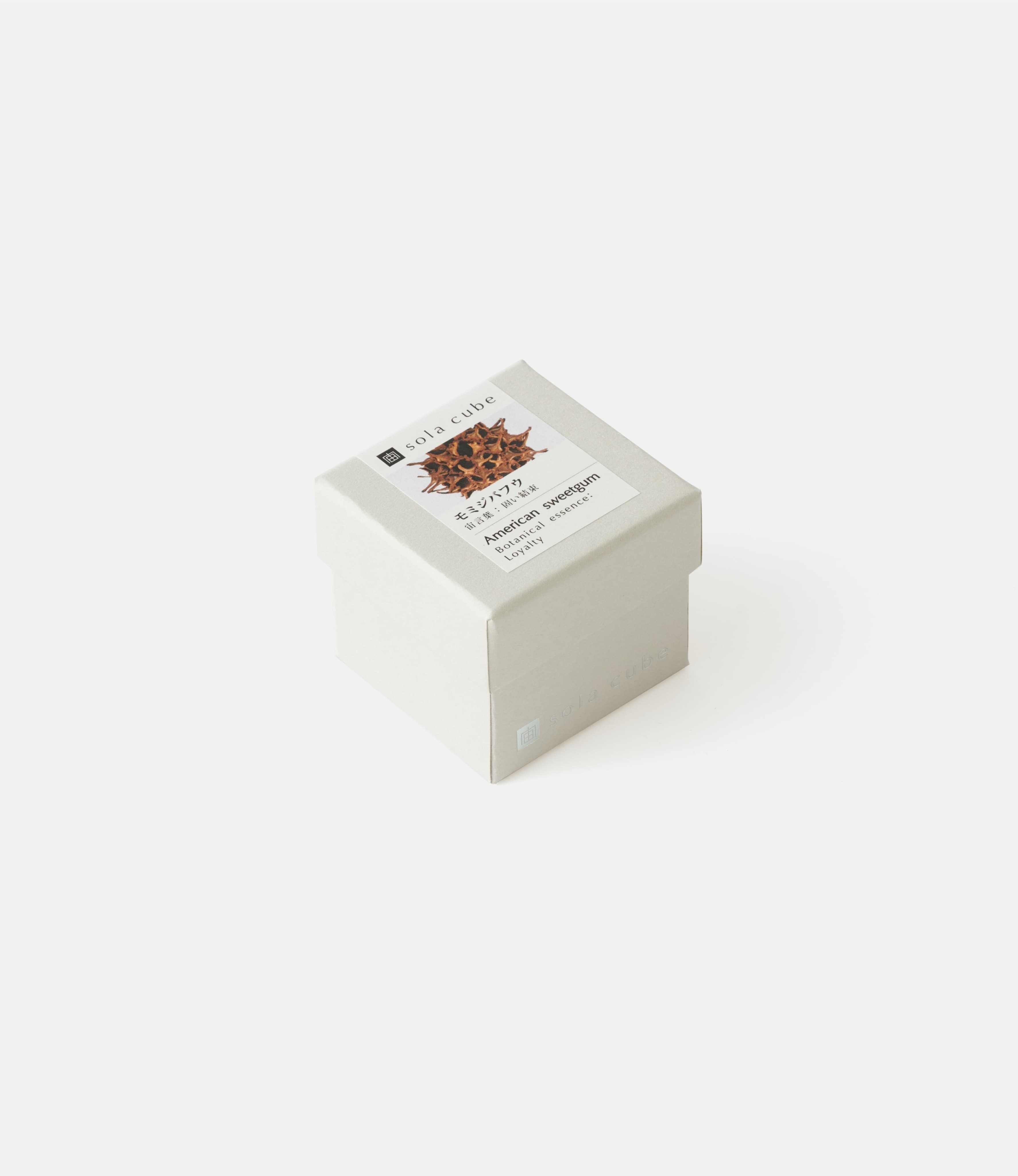 Sola Cube American Sweetgum — куб из акриловой смолы