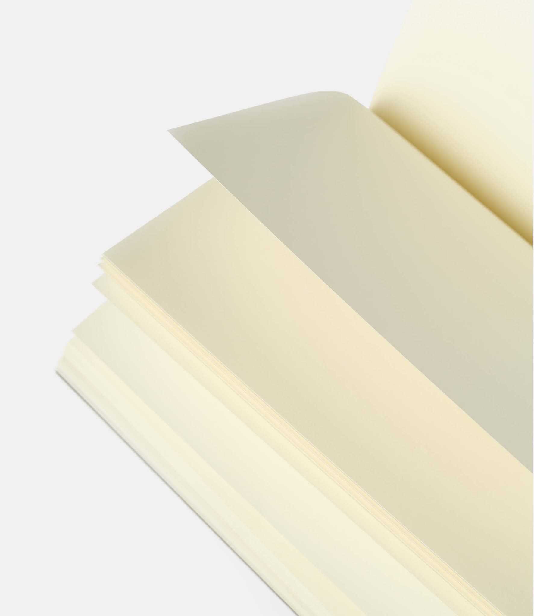 Mark+Fold Plain Notebook — нелинованный блокнот А5: серый