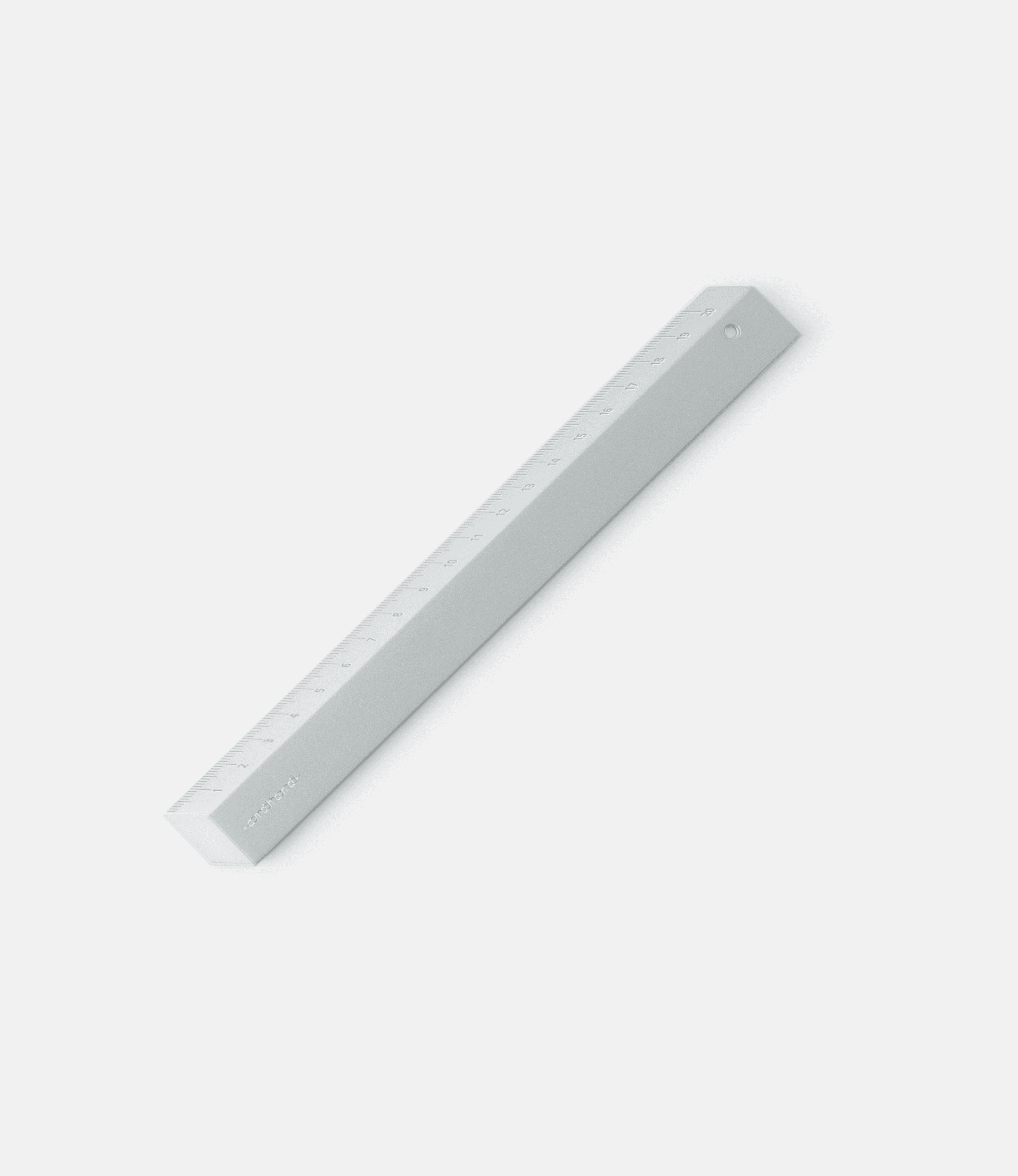Andhand Illusion Ruler Silver Lustre — линейка из алюминия с оптическим эффектом