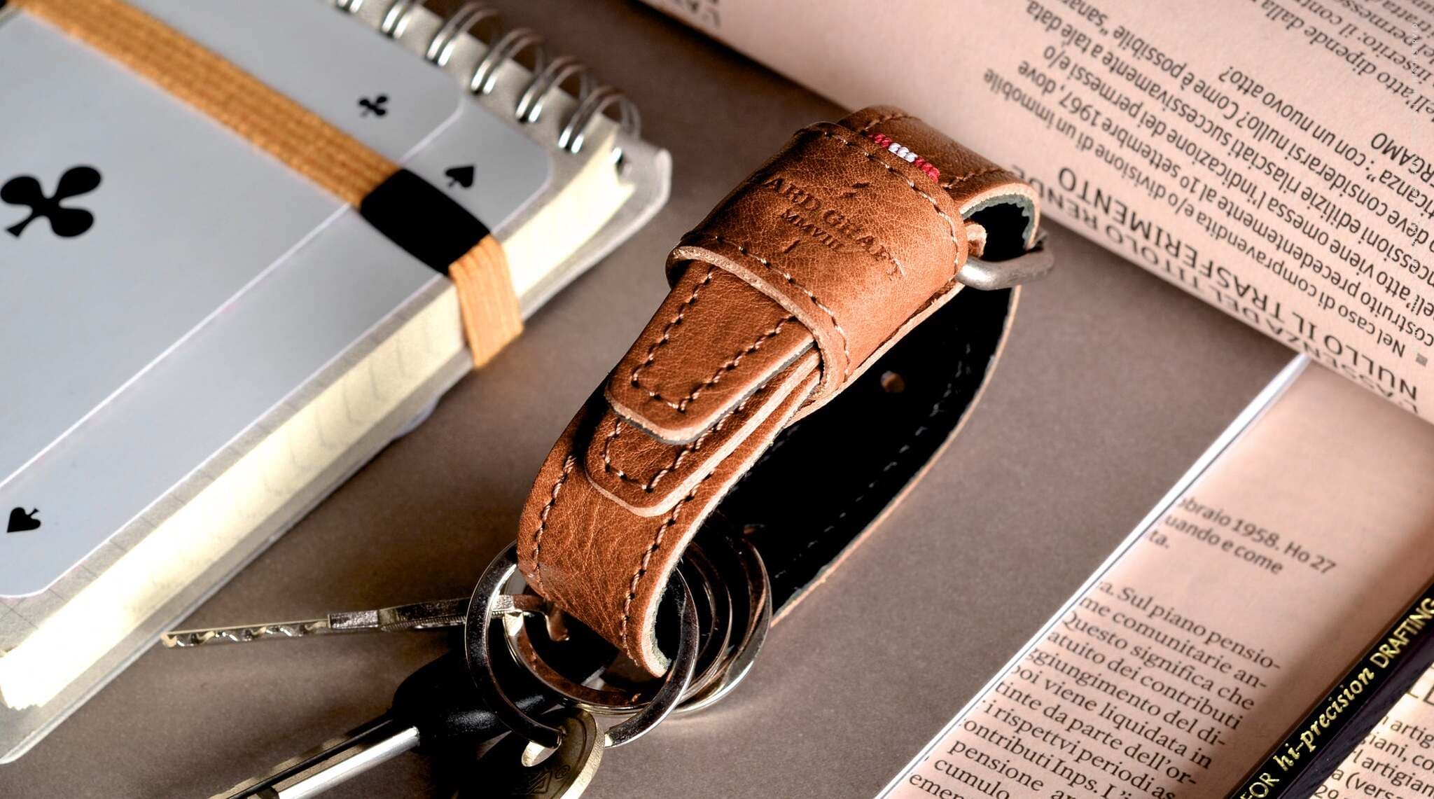 Hard Graft Key Belt Classic — ключница из кожи