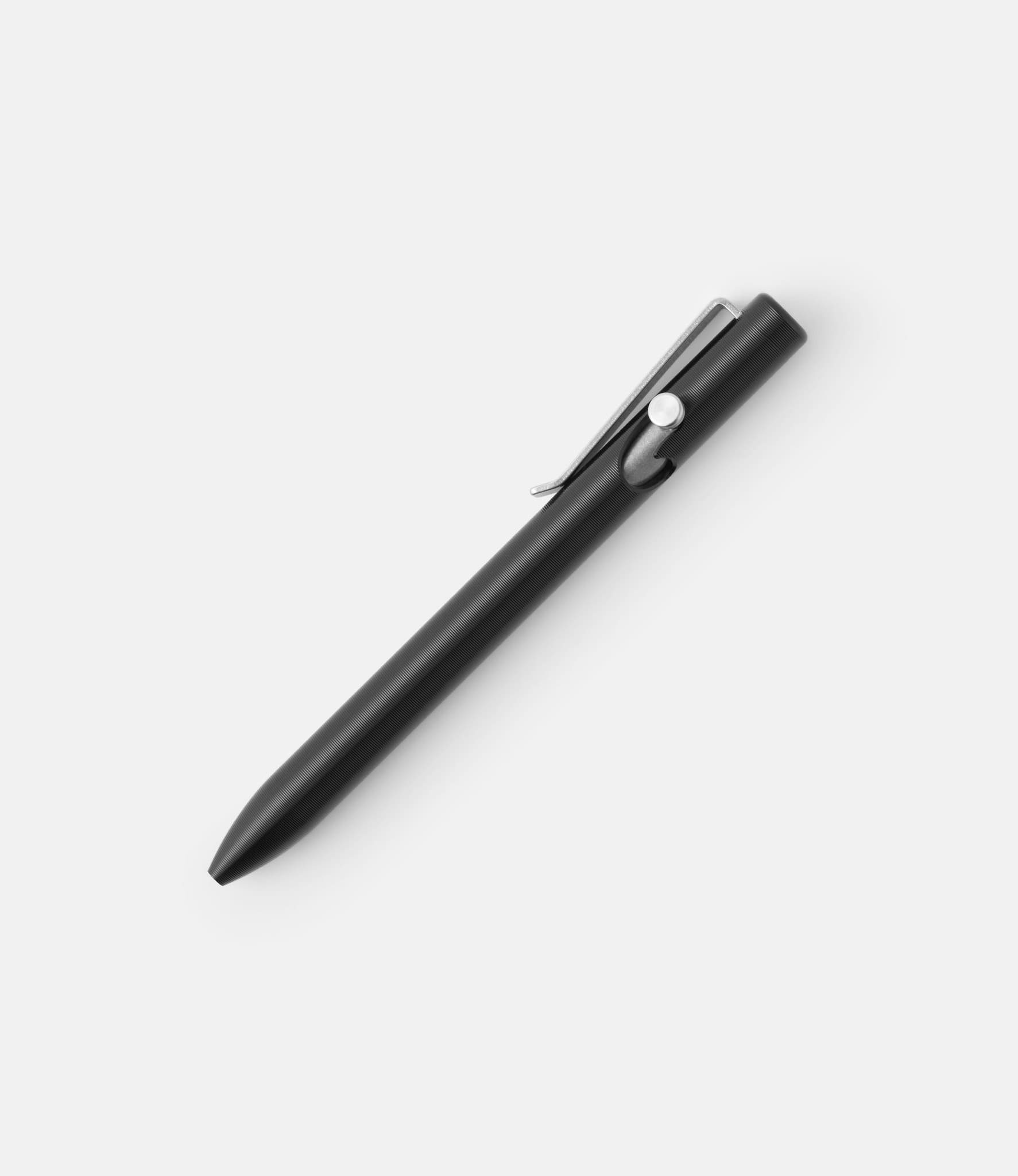 Tactile Turn Aluminum Bolt Action Pen Black — ручка из алюминия