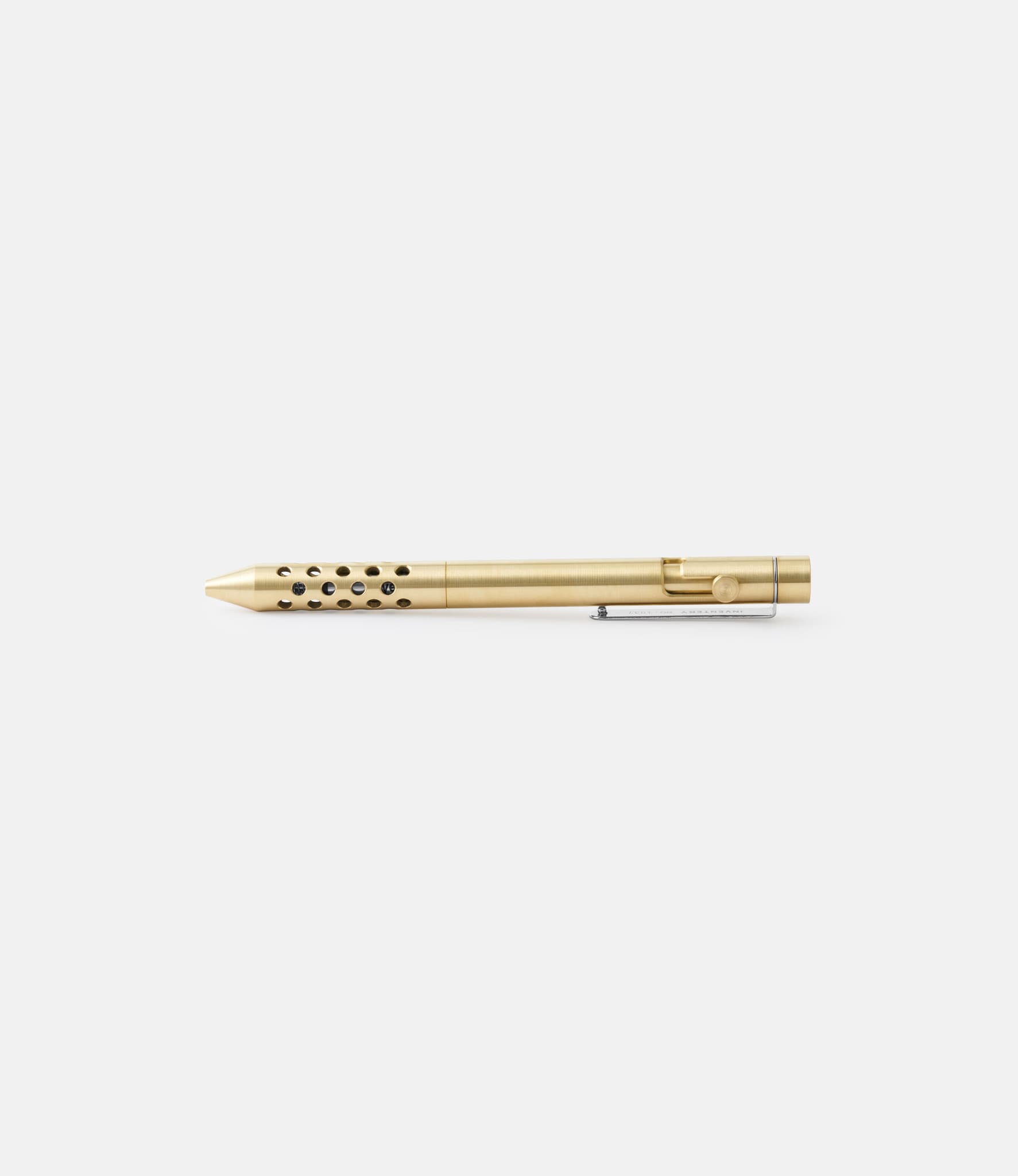 Inventery Bolt Action The Silencer Brass — ручка из латуни