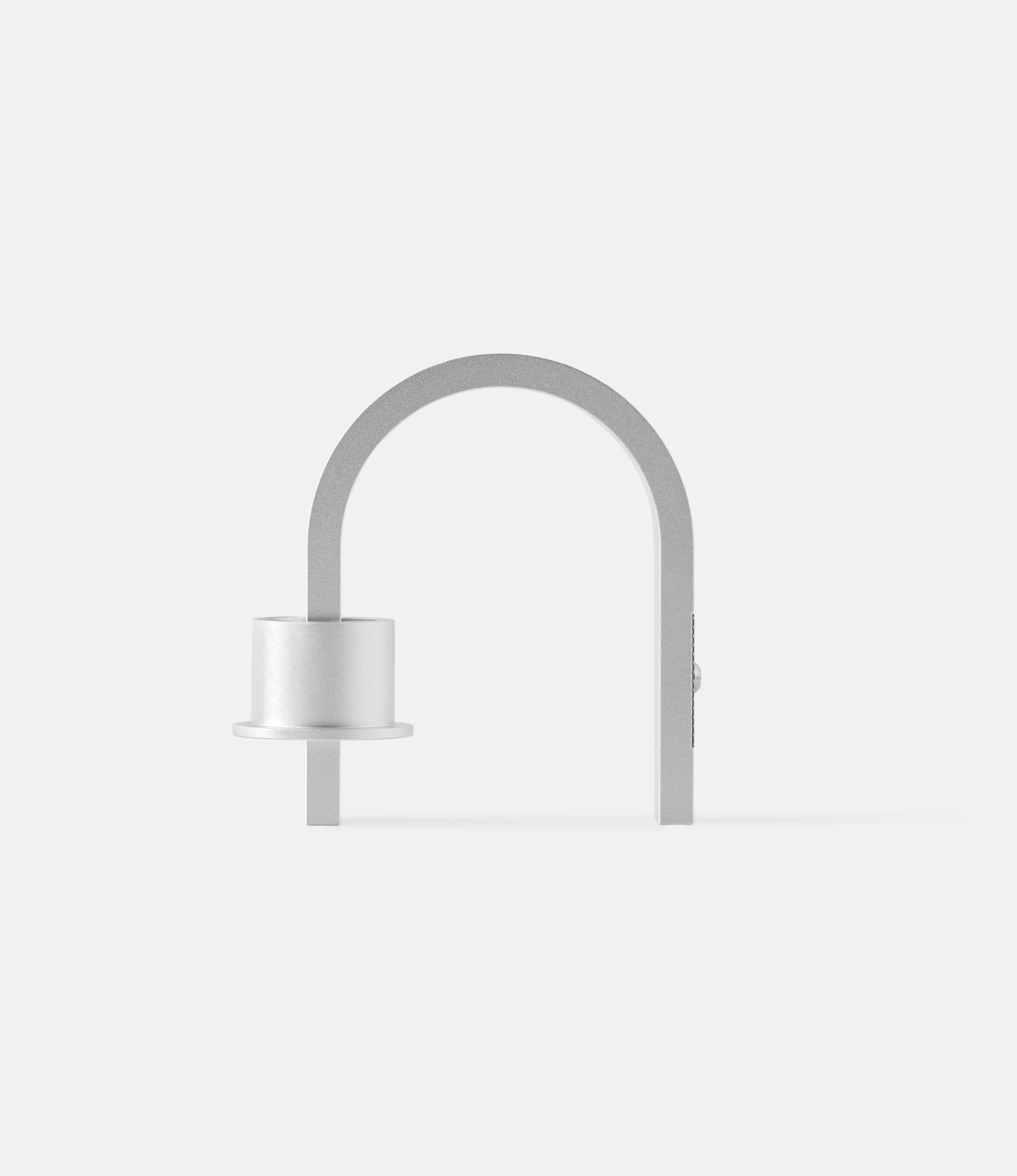 Andhand Hoop tape dispenser Silver Lustre — держатель для скотча из алюминия