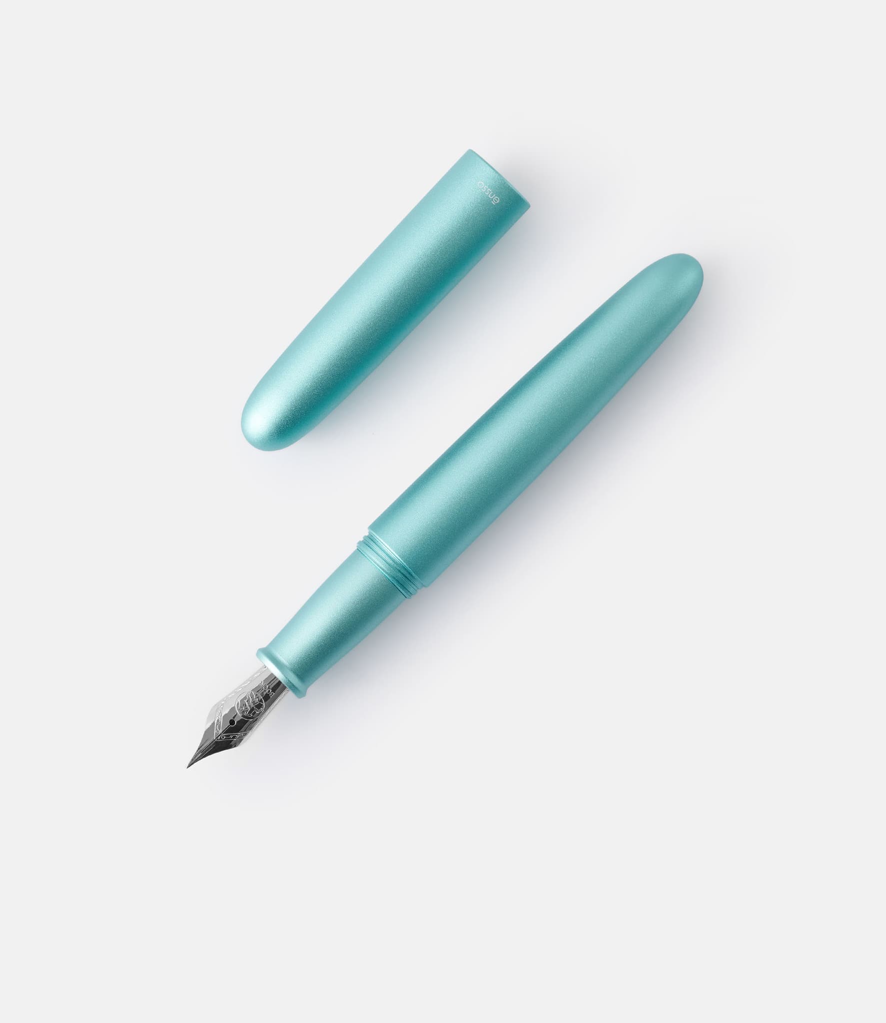 Ensso Piuma Aqua — перьевая ручка из алюминия