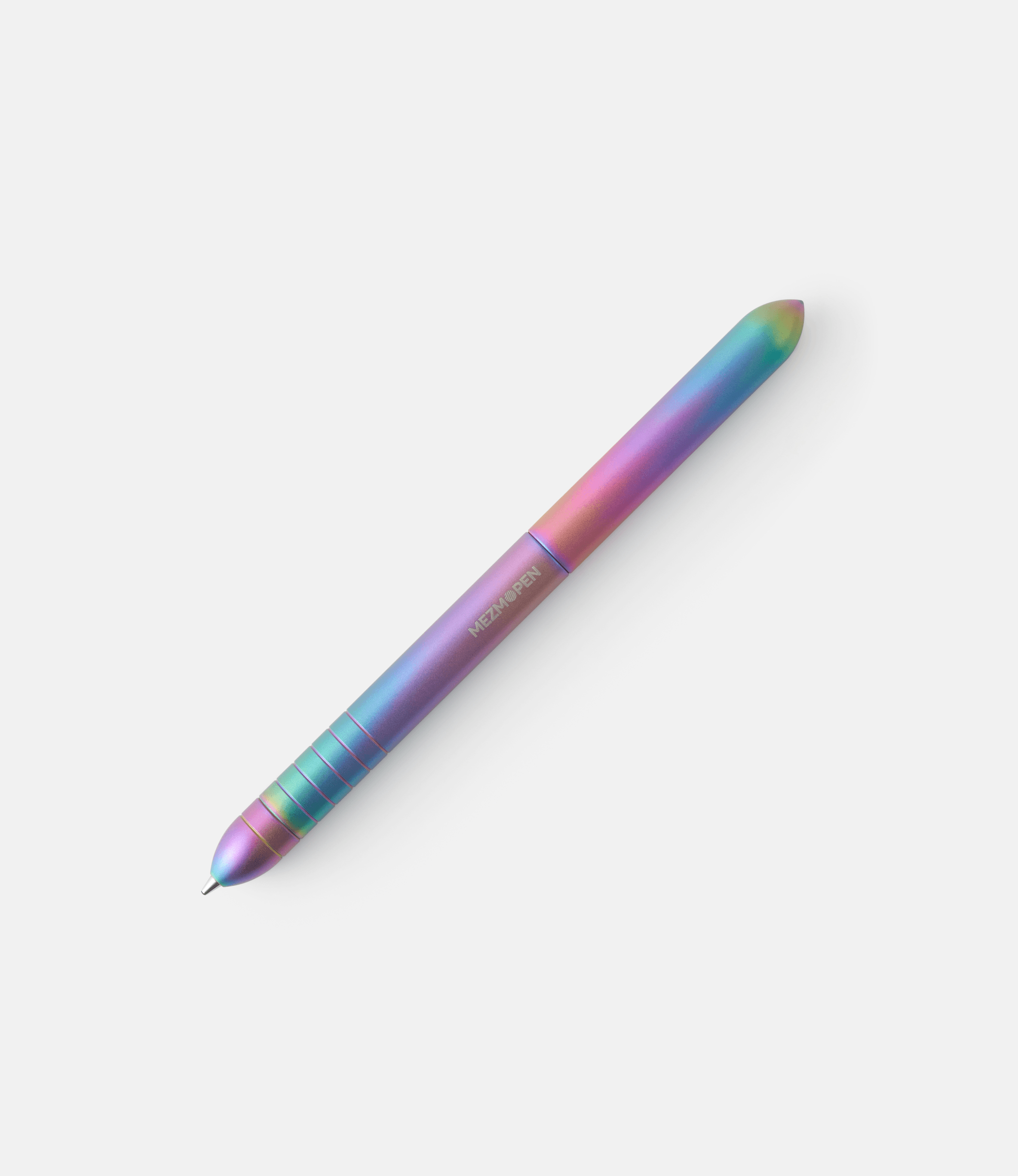 Mezmoglobe Mezmopen Titanium Rainbow — магнитная ручка-трансформер из титана