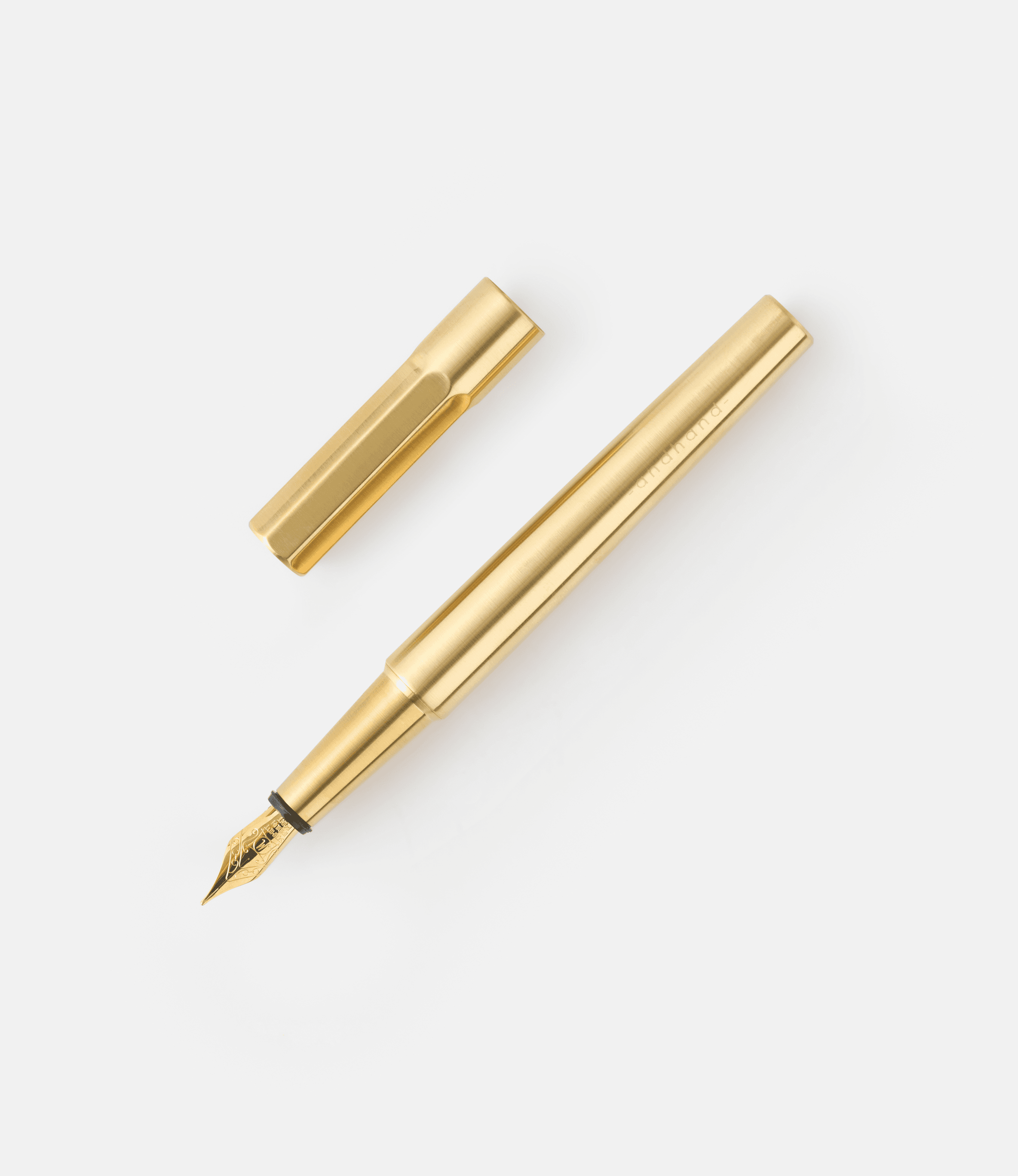 Andhand Method Fountain Pen Brass — перьевая ручка из латуни с конвертером